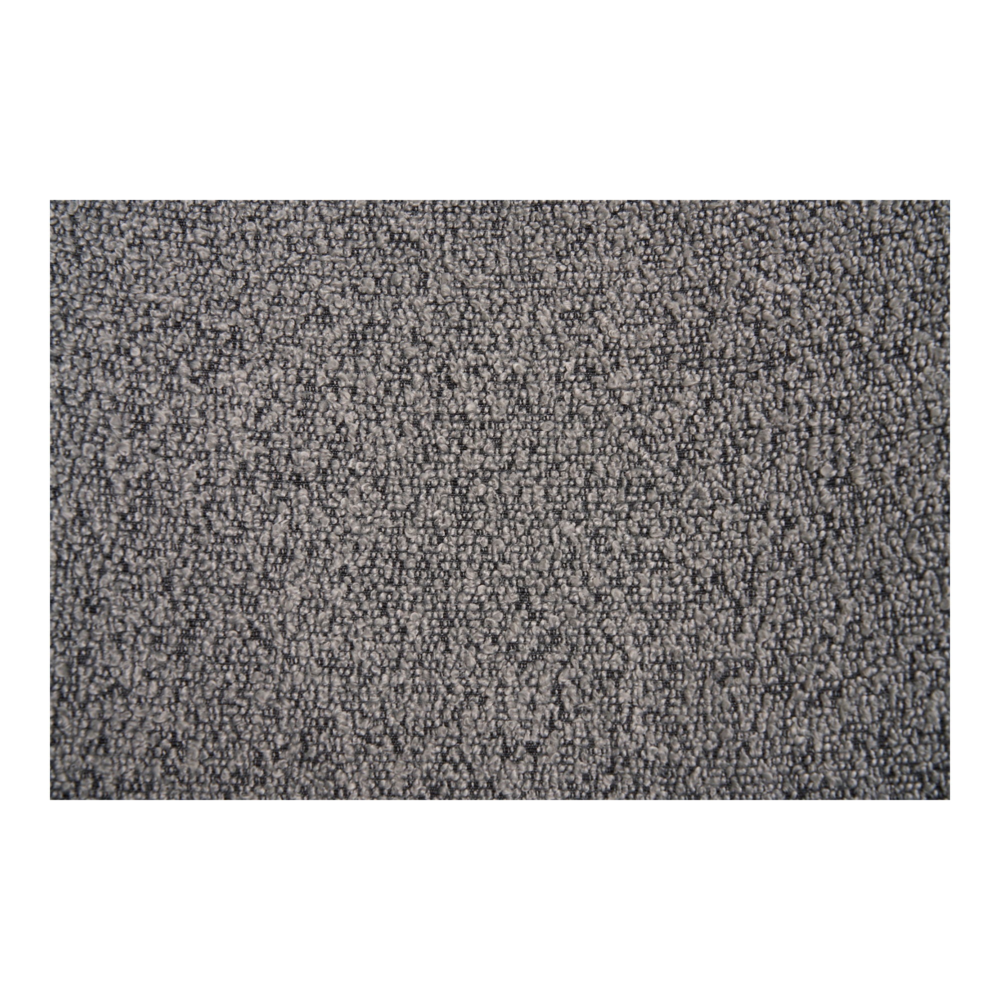 MIRA ESSZIMMERSTUHL BOUCLÉ HELLGRAU | SCHWARZE BEINE (2ER-SET)