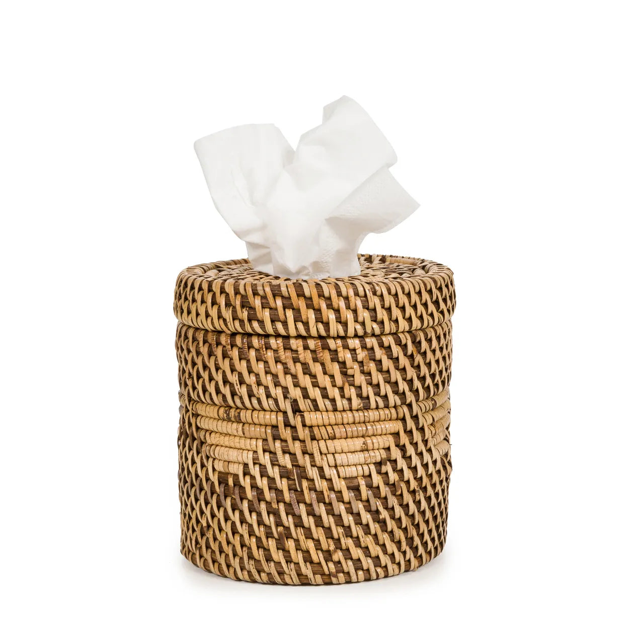 The Colonial Taschentuchbox - Naturbraun