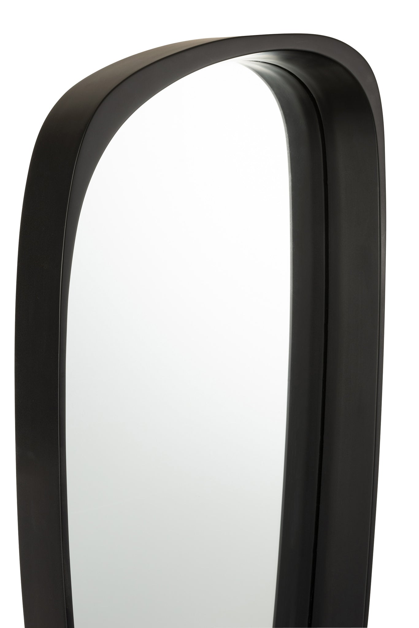 Mirror Giles Mdf/Glass Black Long