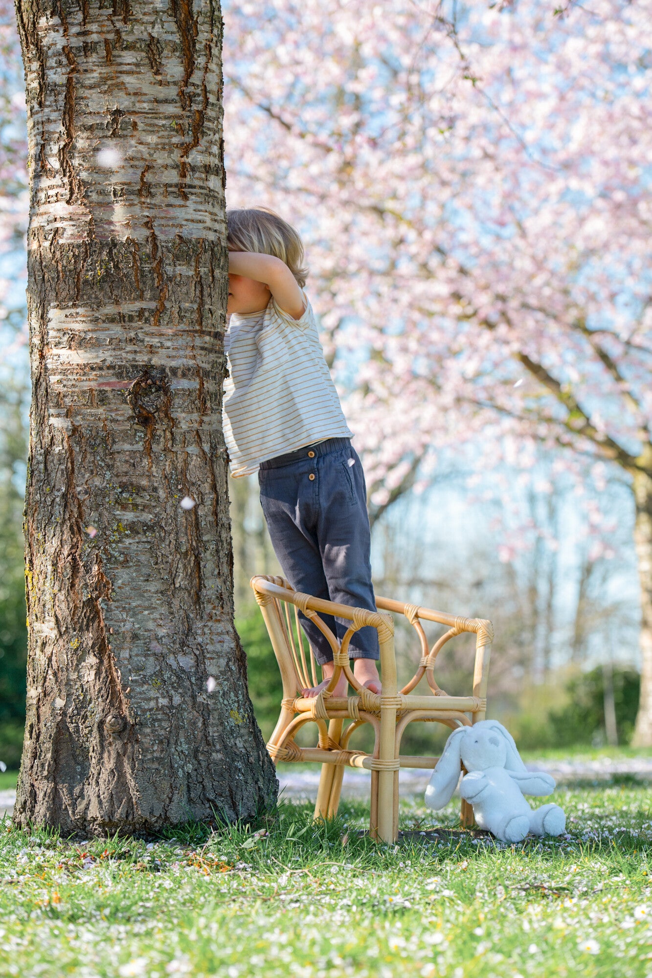 Kindersitz Filou Rattan Natur