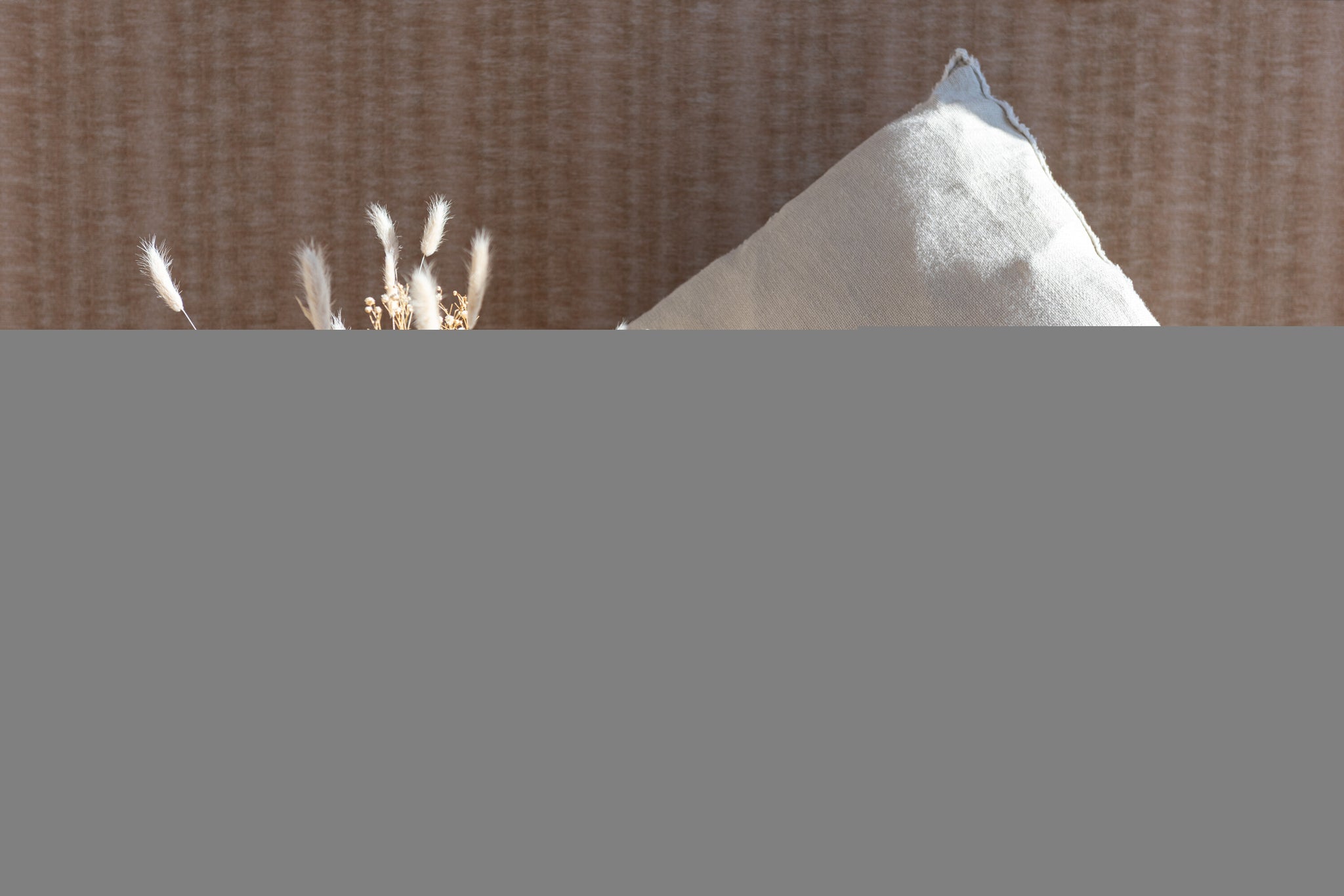 Bundle Feather Bunnytail Dried Ecru Small