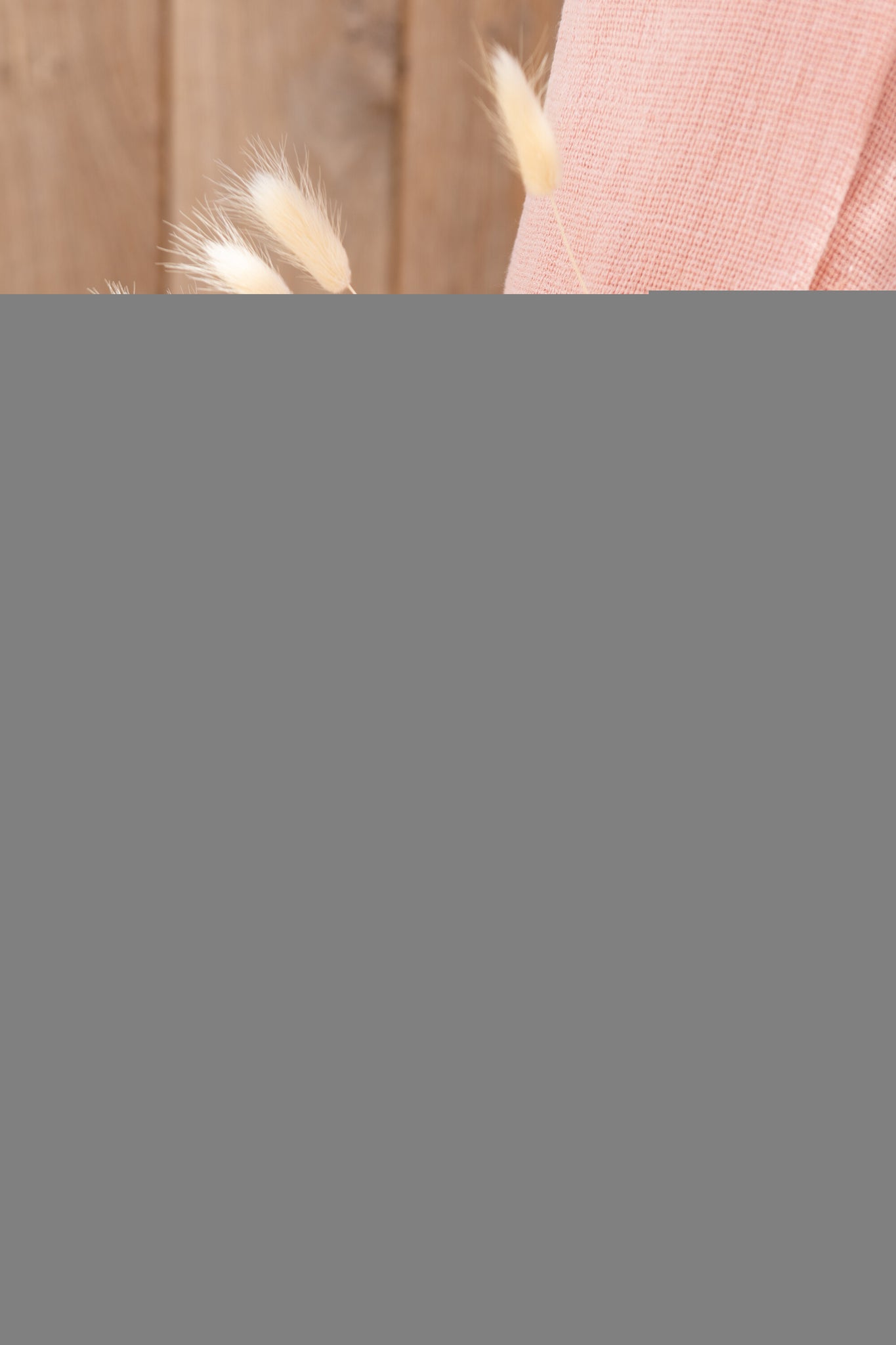 Bundle Feather Bunnytail Dried Ecru Large