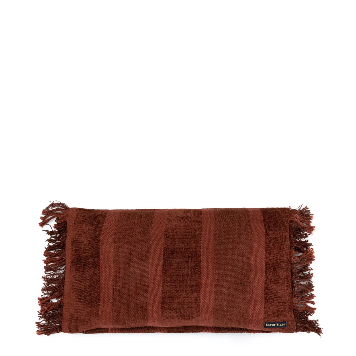 Kissenbezug „The Oh My Gee“ – Burgunderroter Samt – 30 x 50