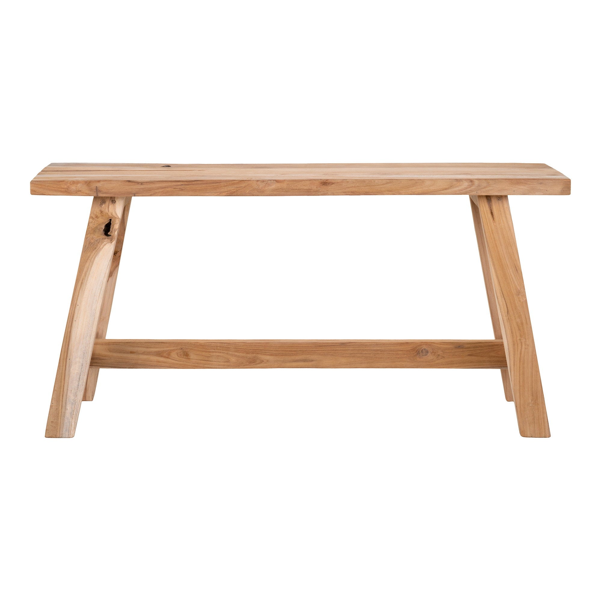 Barcelona Bench - Bank, Teak, Natur 90x25x45 cm