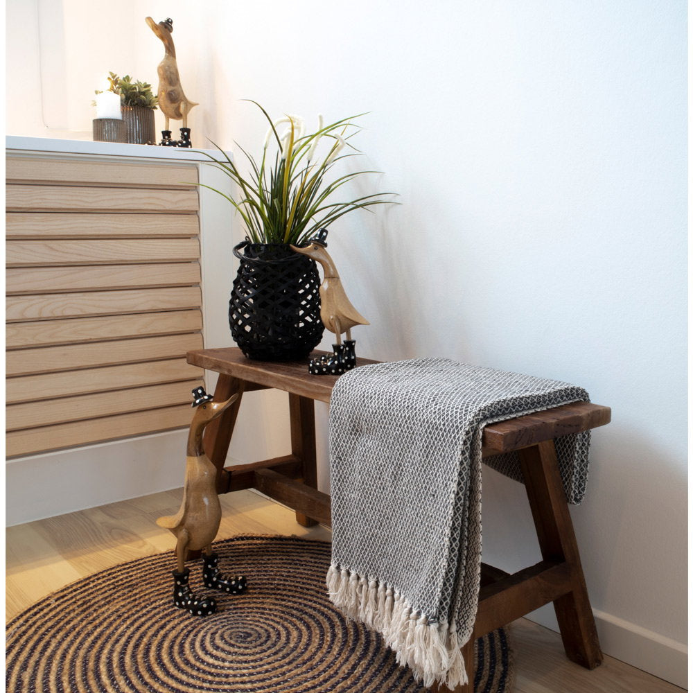 Barcelona Bench - Bank, Teak, Natur 90x25x45 cm