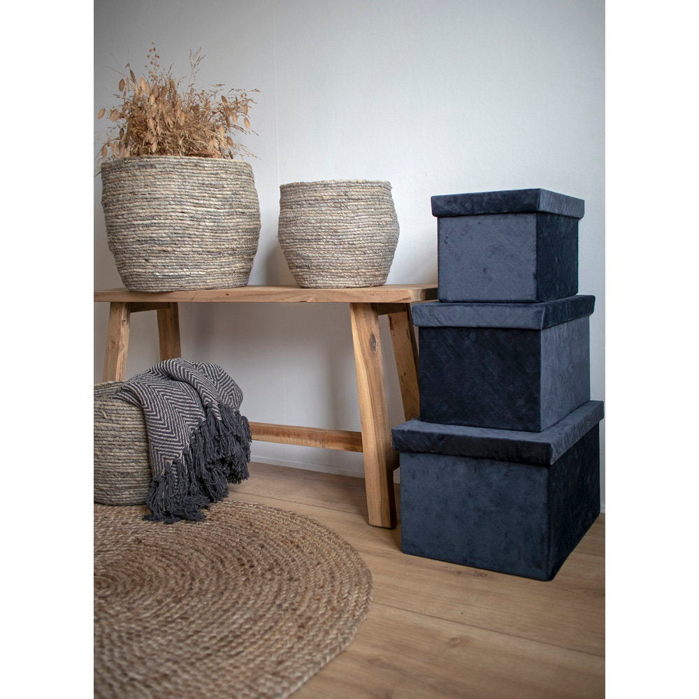 Barcelona Bench - Bank, Teak, Natur 90x25x45 cm