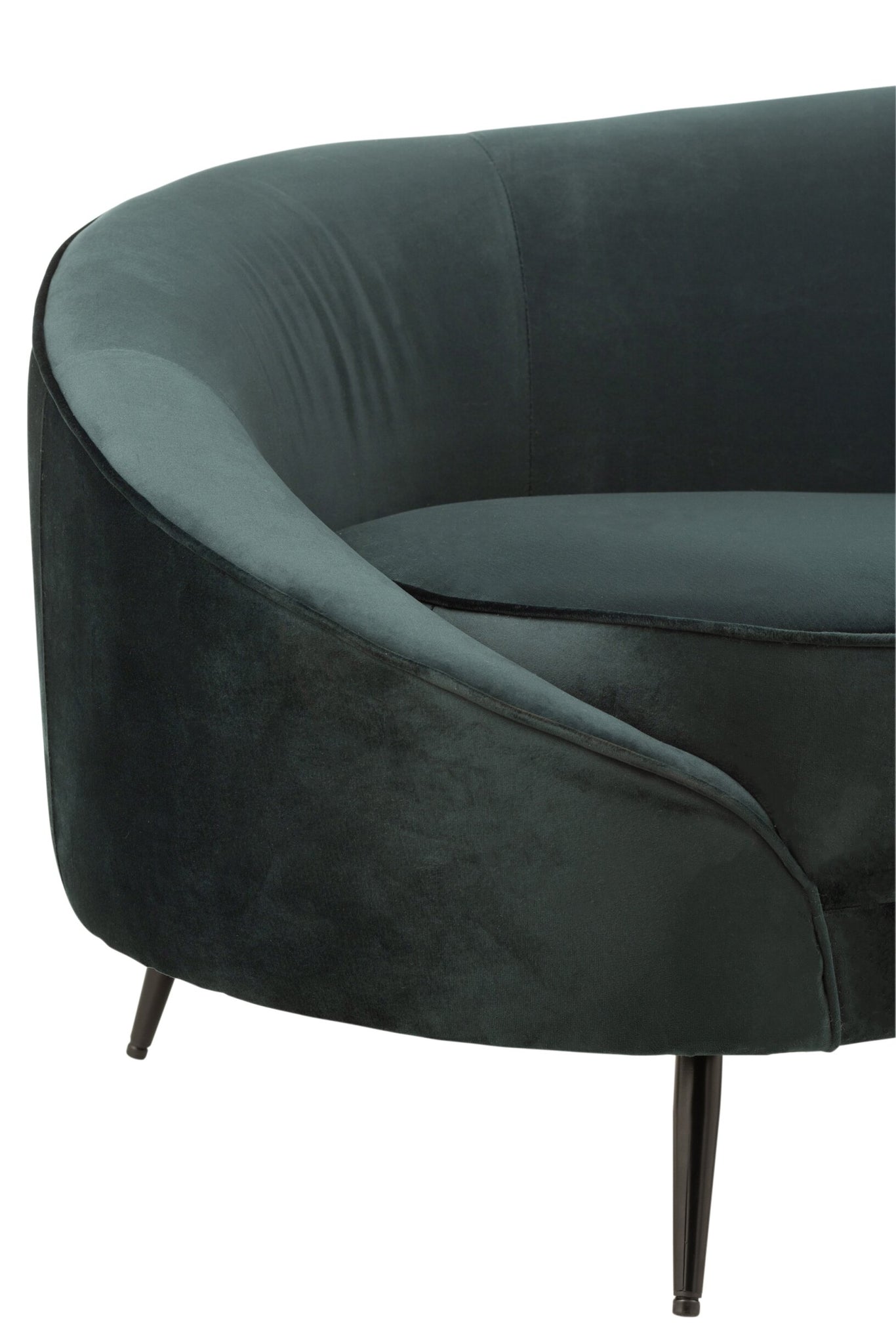 Sofa Elisabeth Textil/Metall Grün