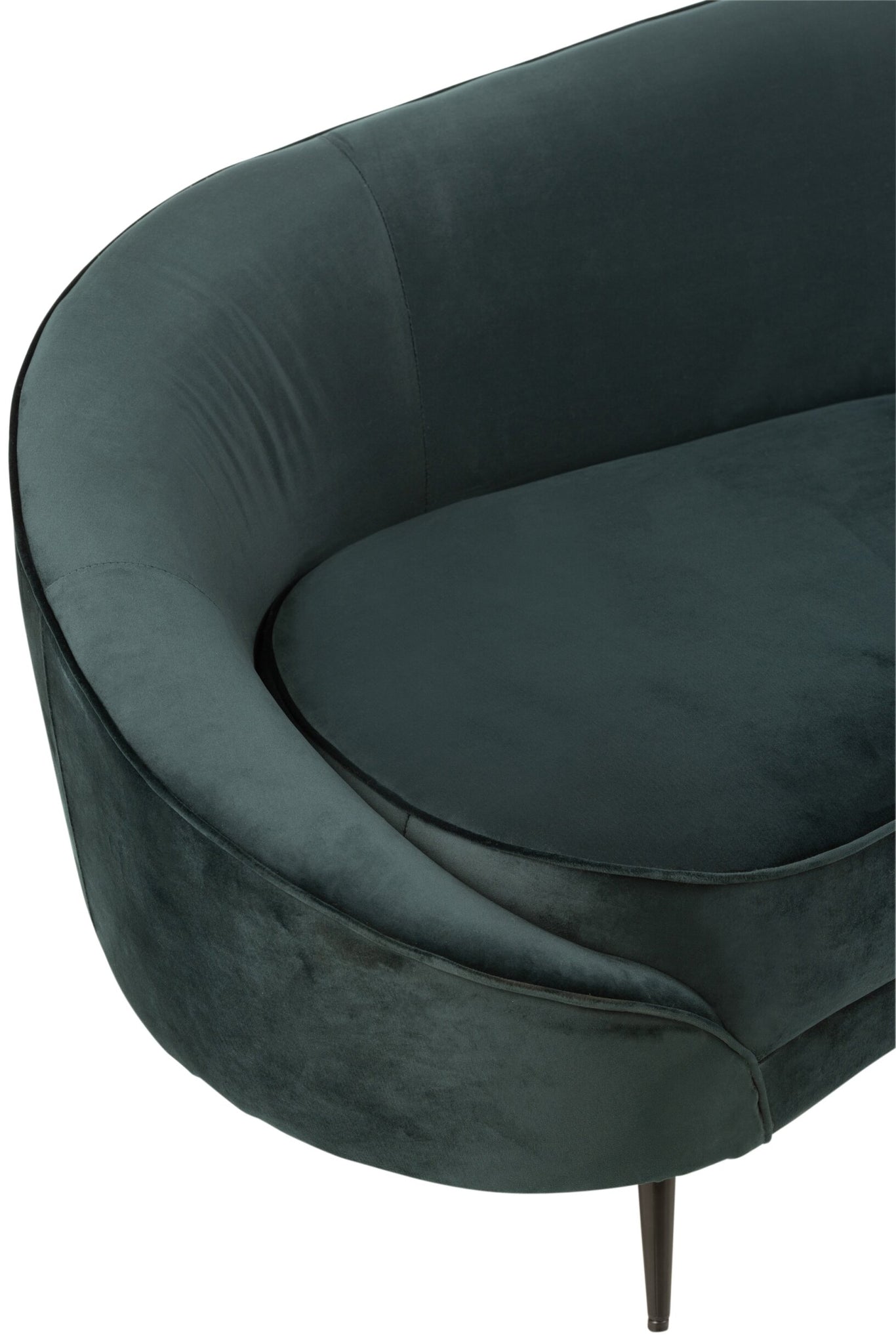 Sofa Elisabeth Textil/Metall Grün