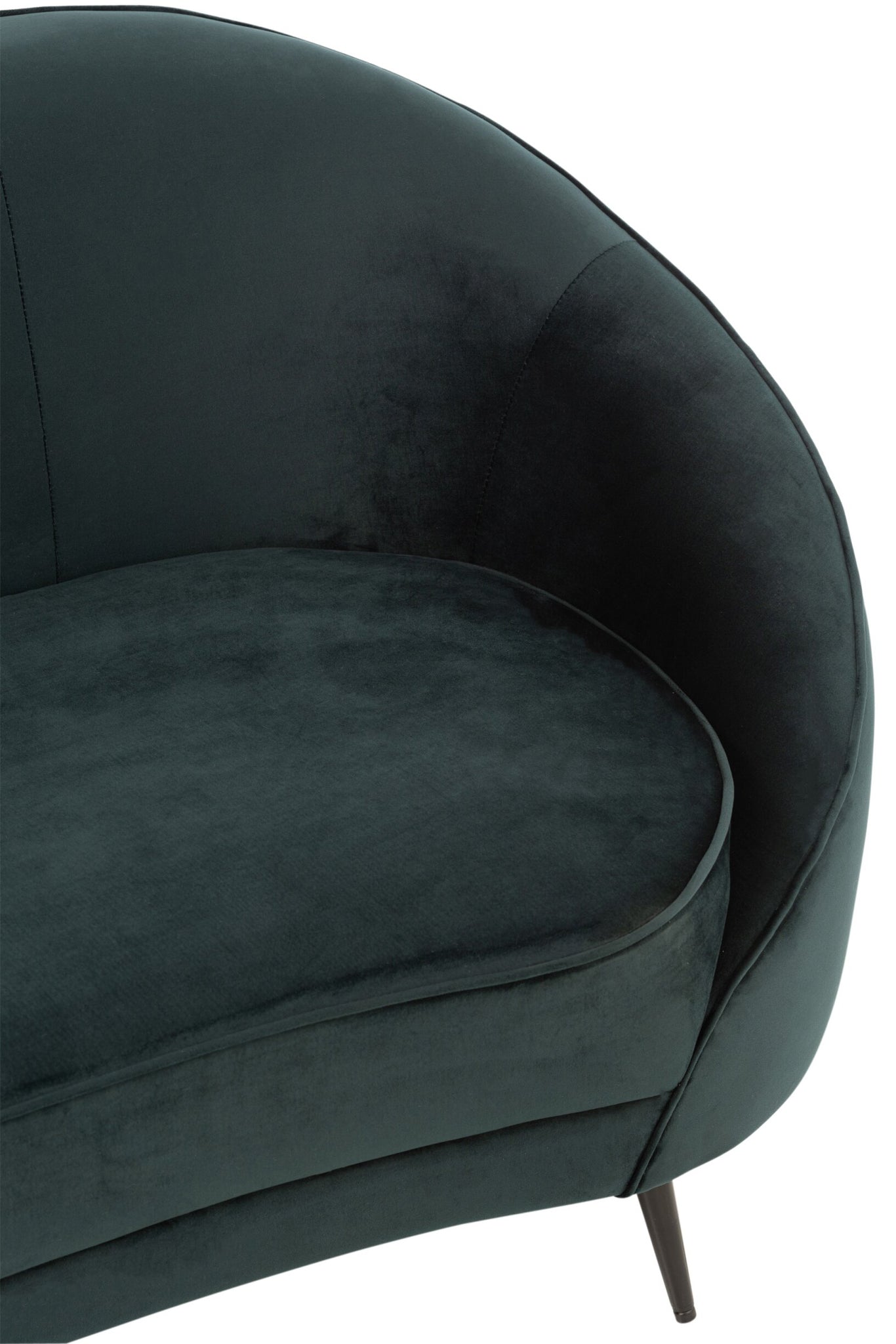 Sofa Elisabeth Textil/Metall Grün
