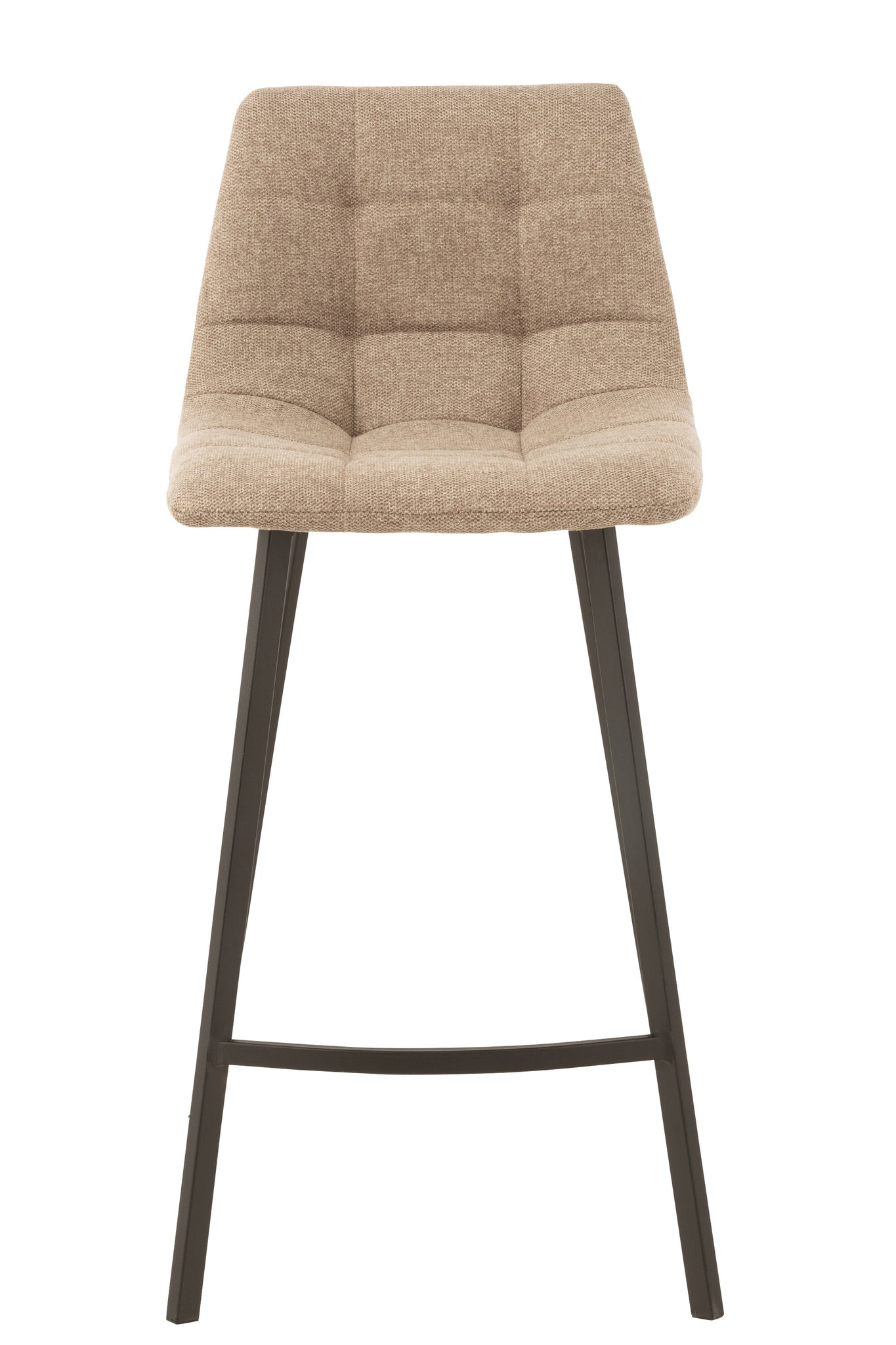 Barstool Stephane Textile/Metal Beige