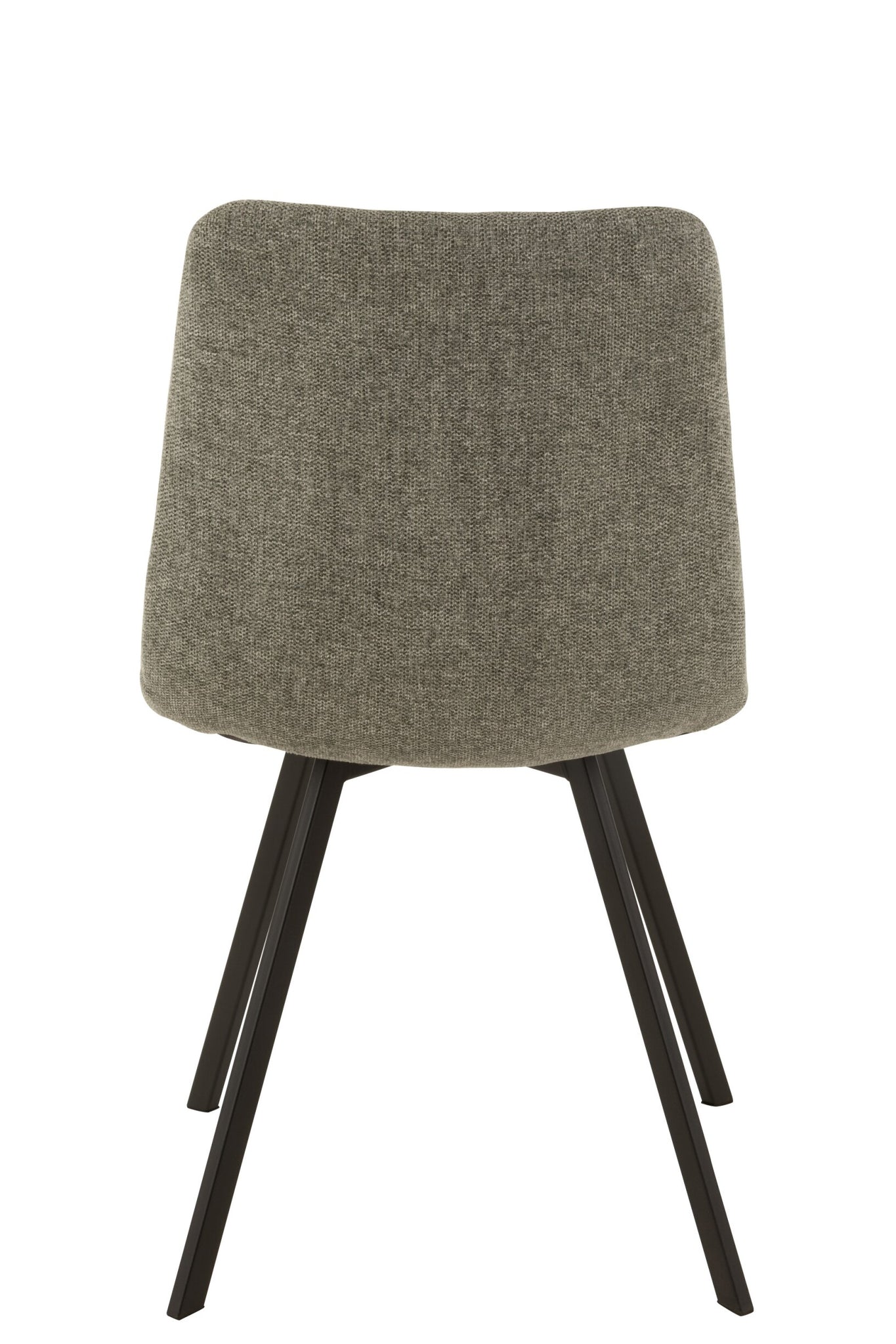 Stuhl Babette Textil/Metall Grau