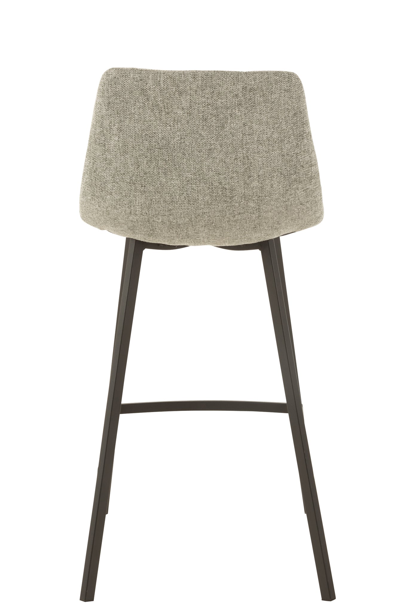 Barstool Stephane Textile/Metal Grey
