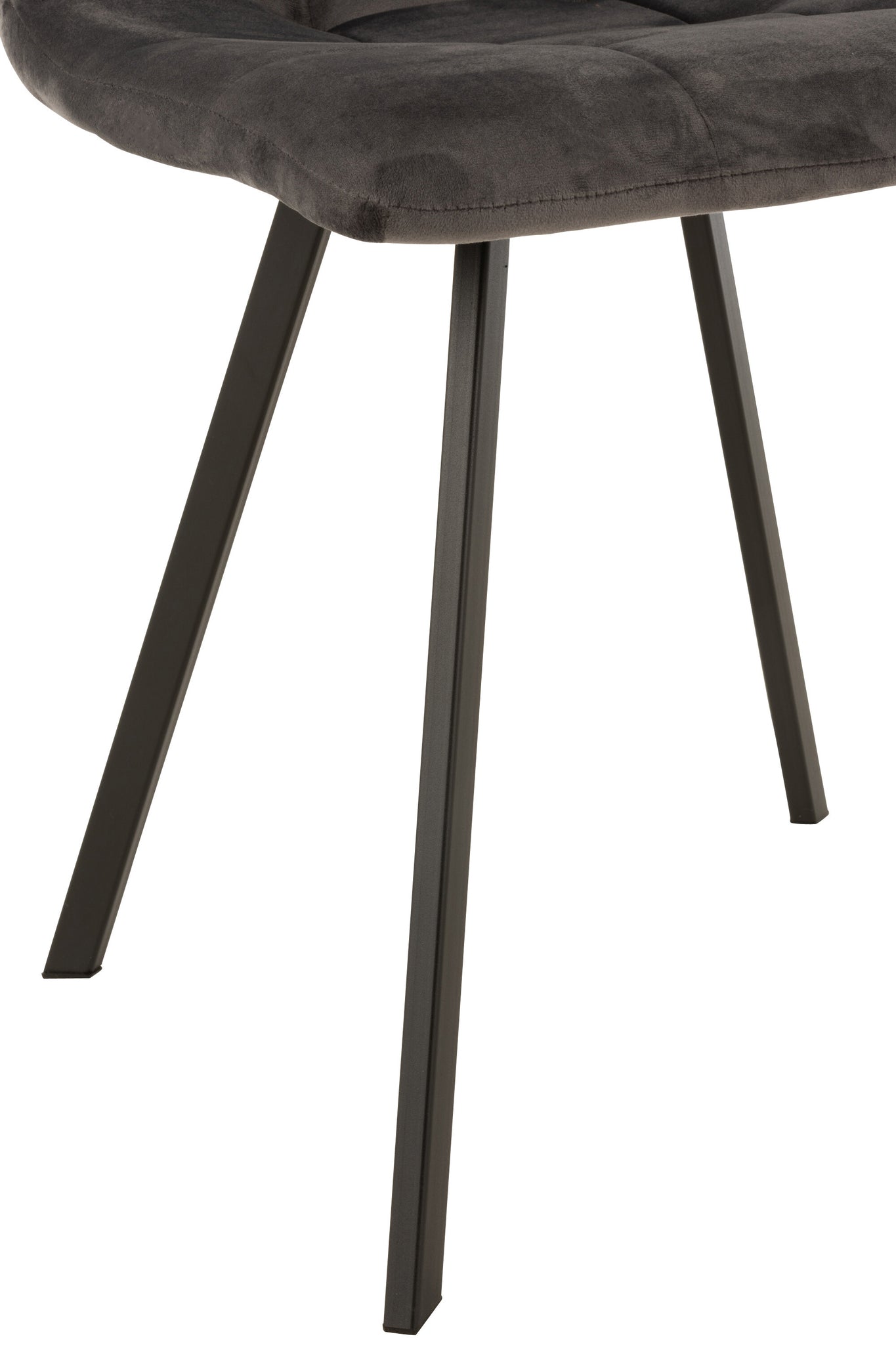 Chair Morgan Textile/Metal Grey