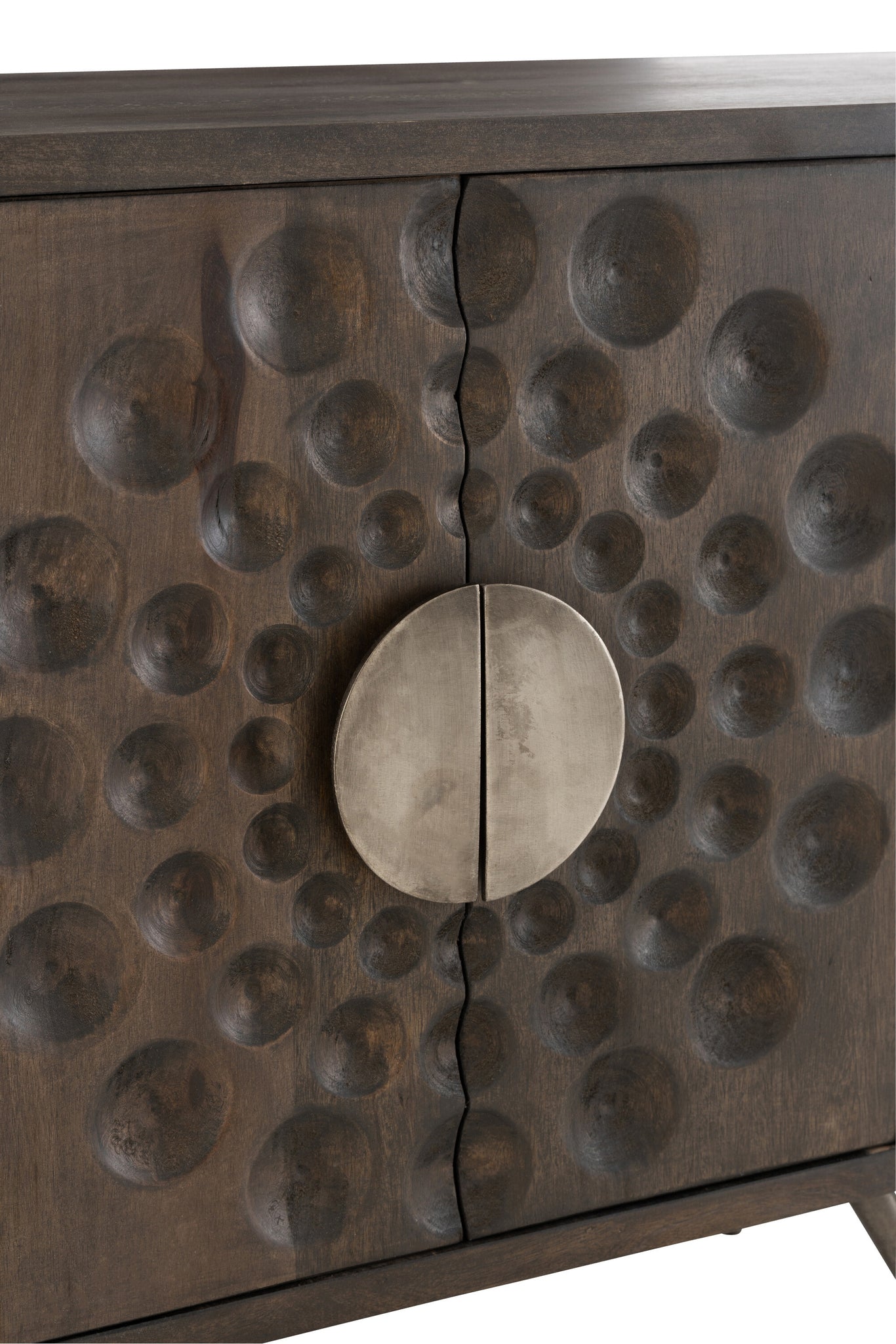 Closet Low Etnic 2Doors+6Drawers Mango Wood Brown