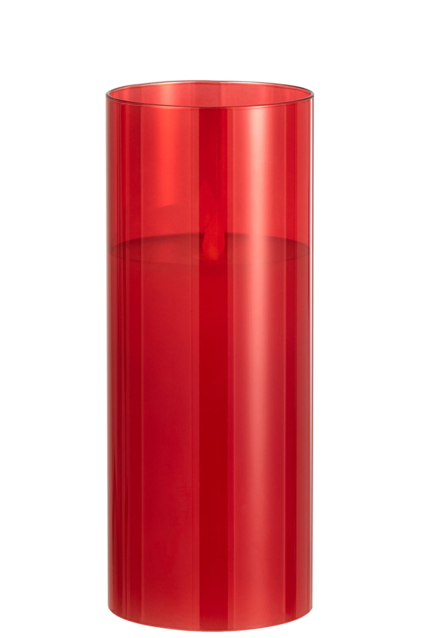 LED lamp Shining Glass Red Large
