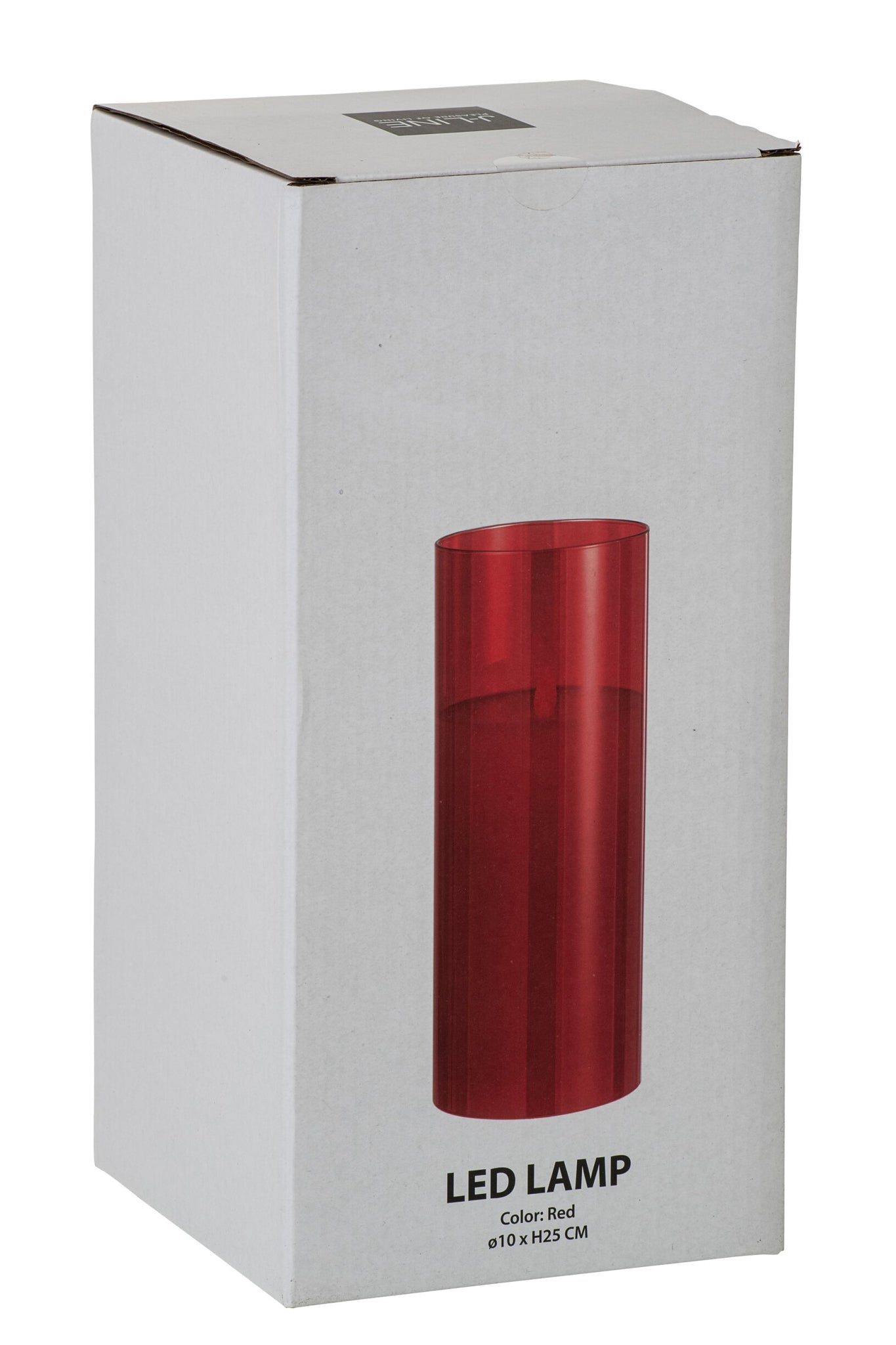 LED lamp Shining Glass Red Large