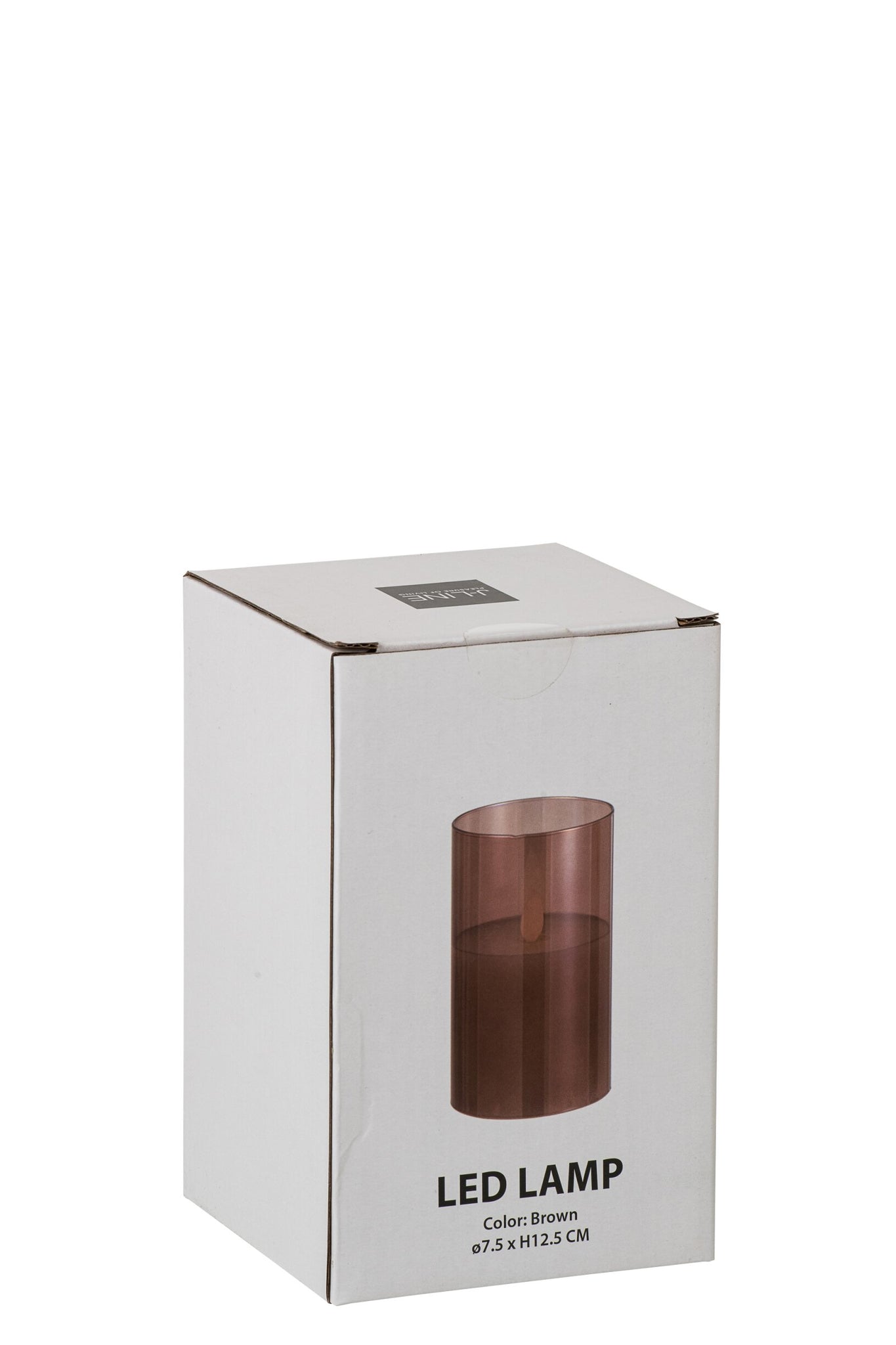 LED lamp Shining Glass Brown Small