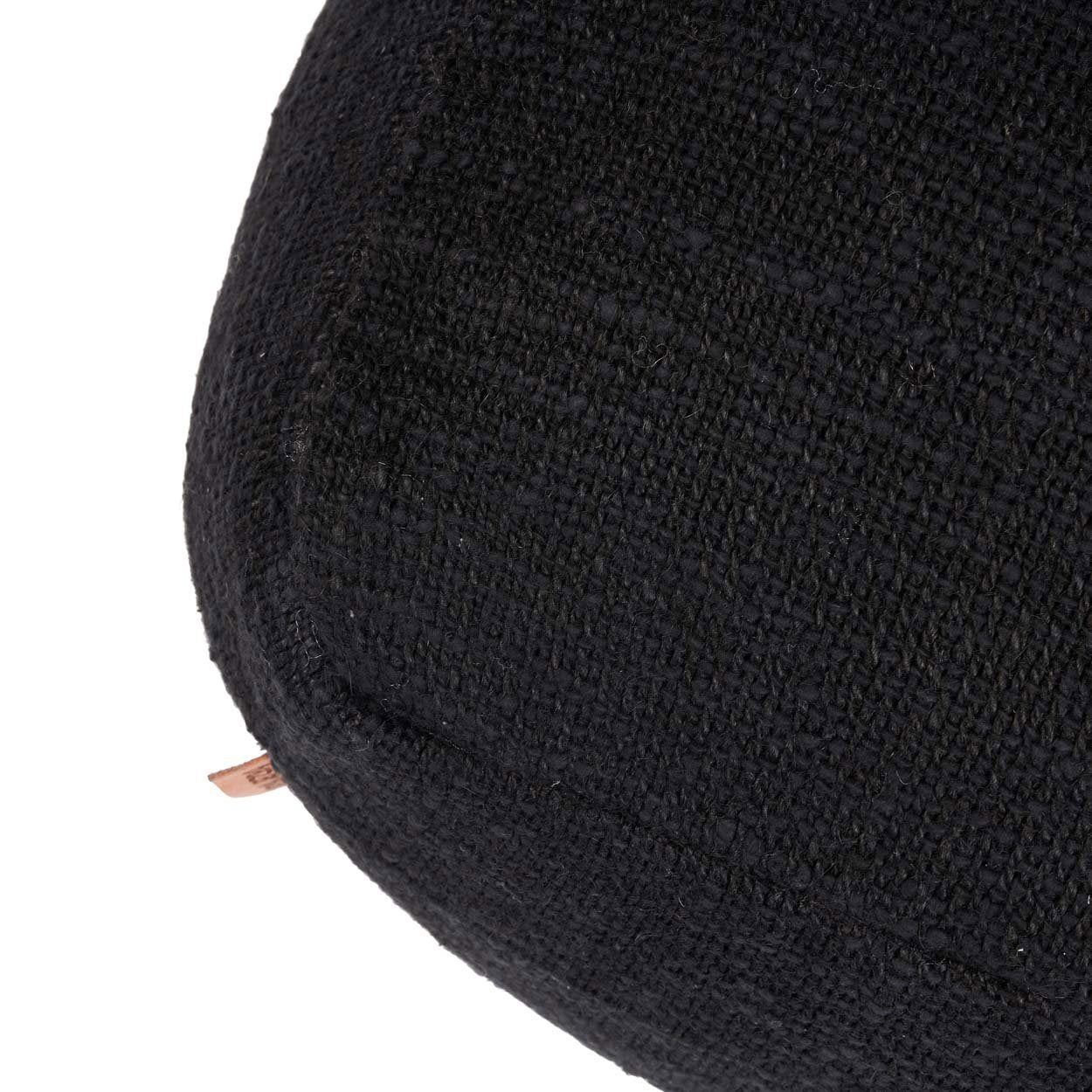Der bequeme Pouf - Schwarz