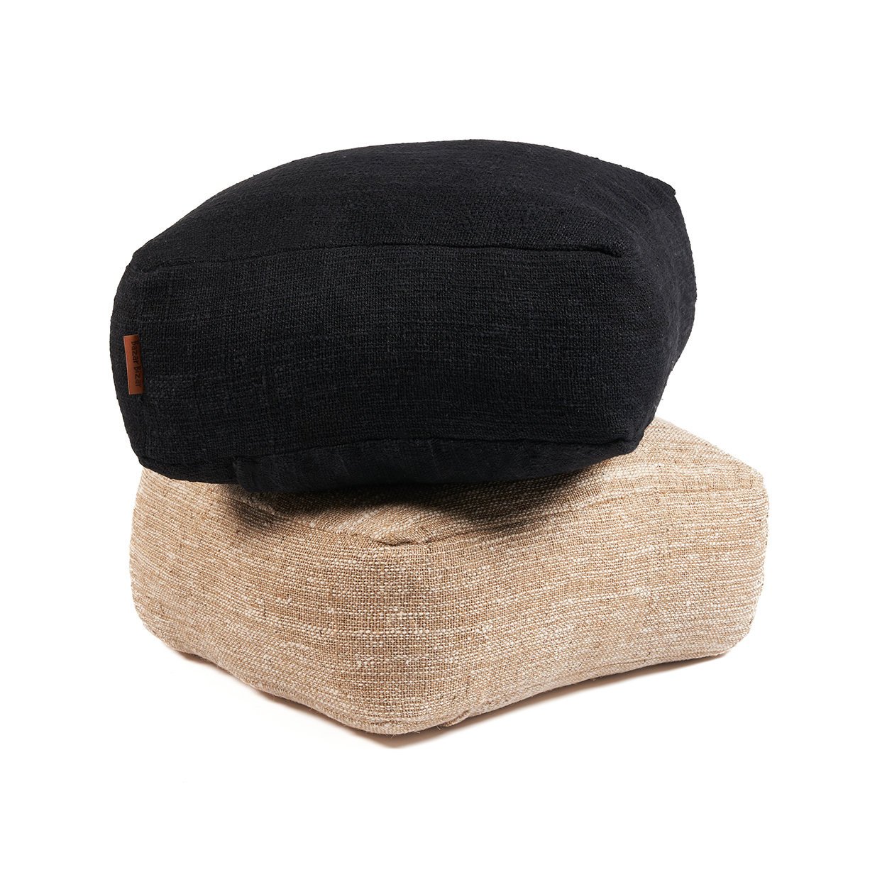 Der bequeme Pouf - Schwarz