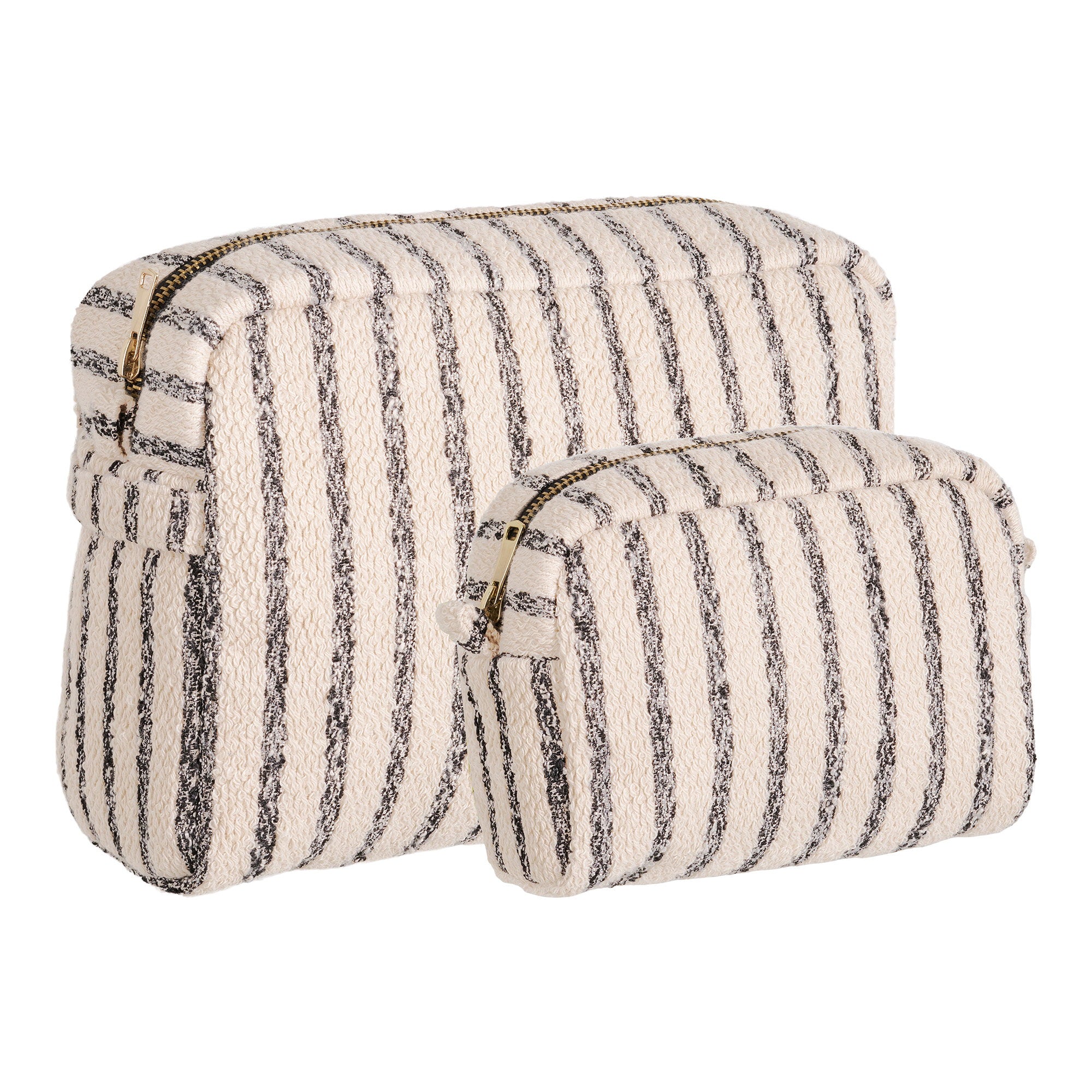 Nador Toilettentaschen – Toilettentaschen, Sandmix, 2er-Set