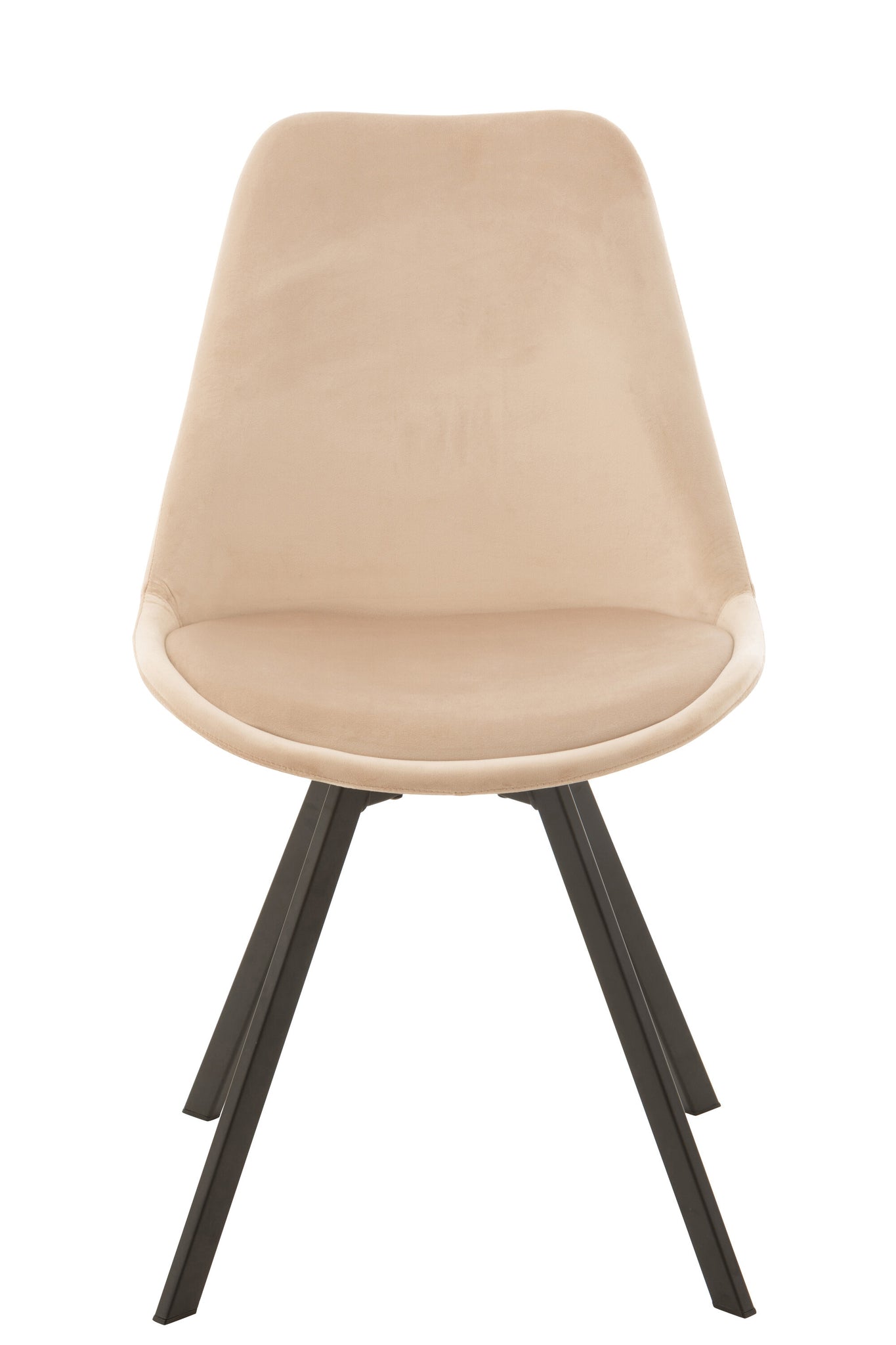 Chair Helene Metal/Textile Beige