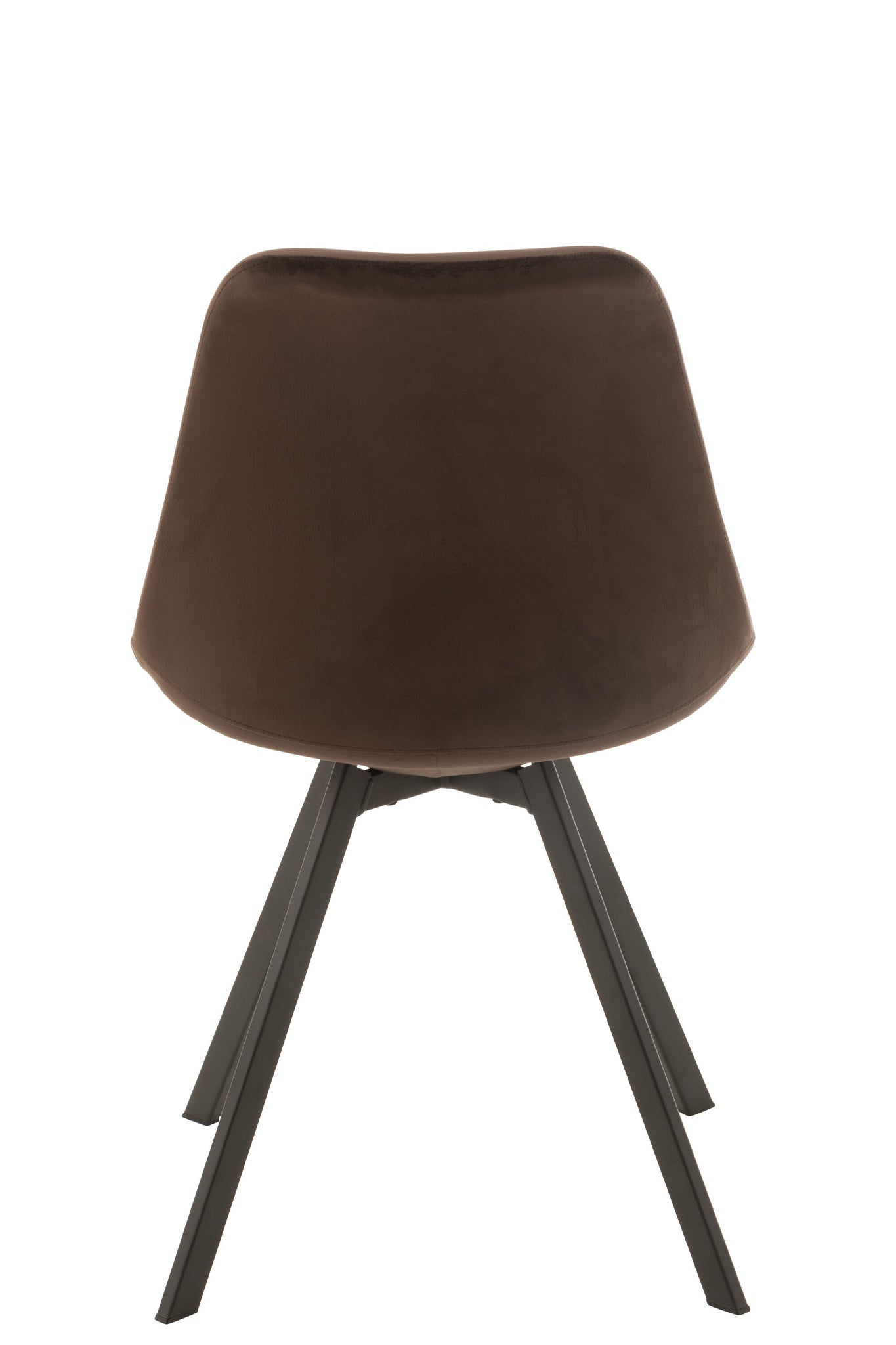 Chair Helene Metal/Textile Dark Brown