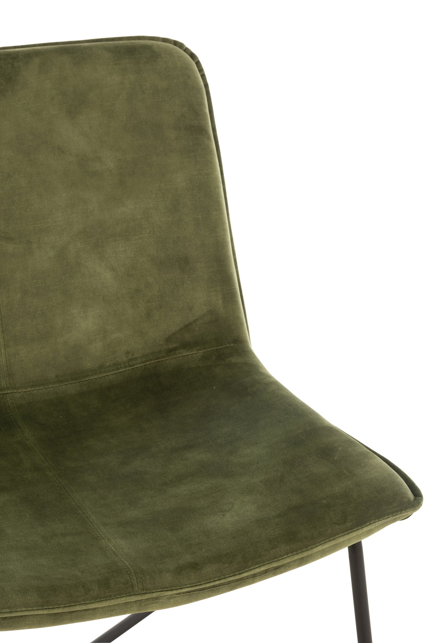 Lounge Chair Isabel Metal/Textile Green