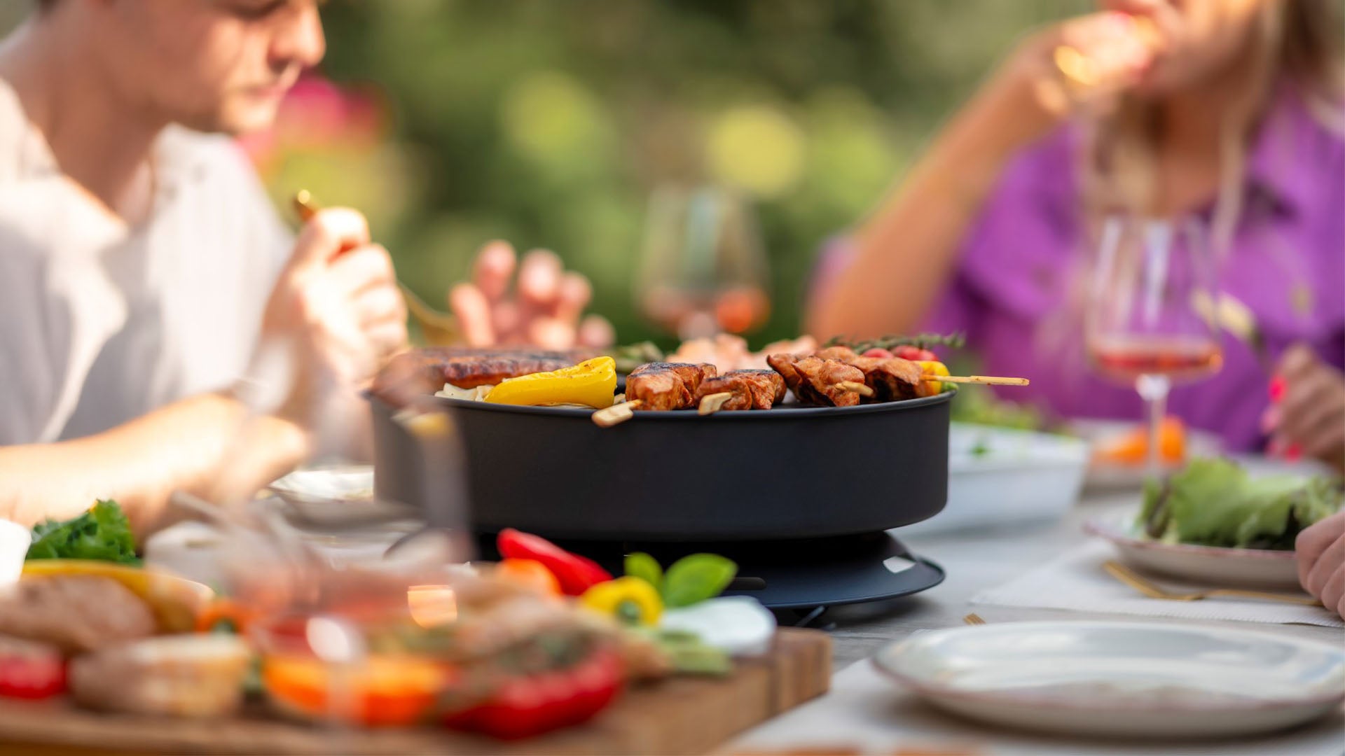 Onyx Mesa Tafel Vuurschaal/Grill Zwart