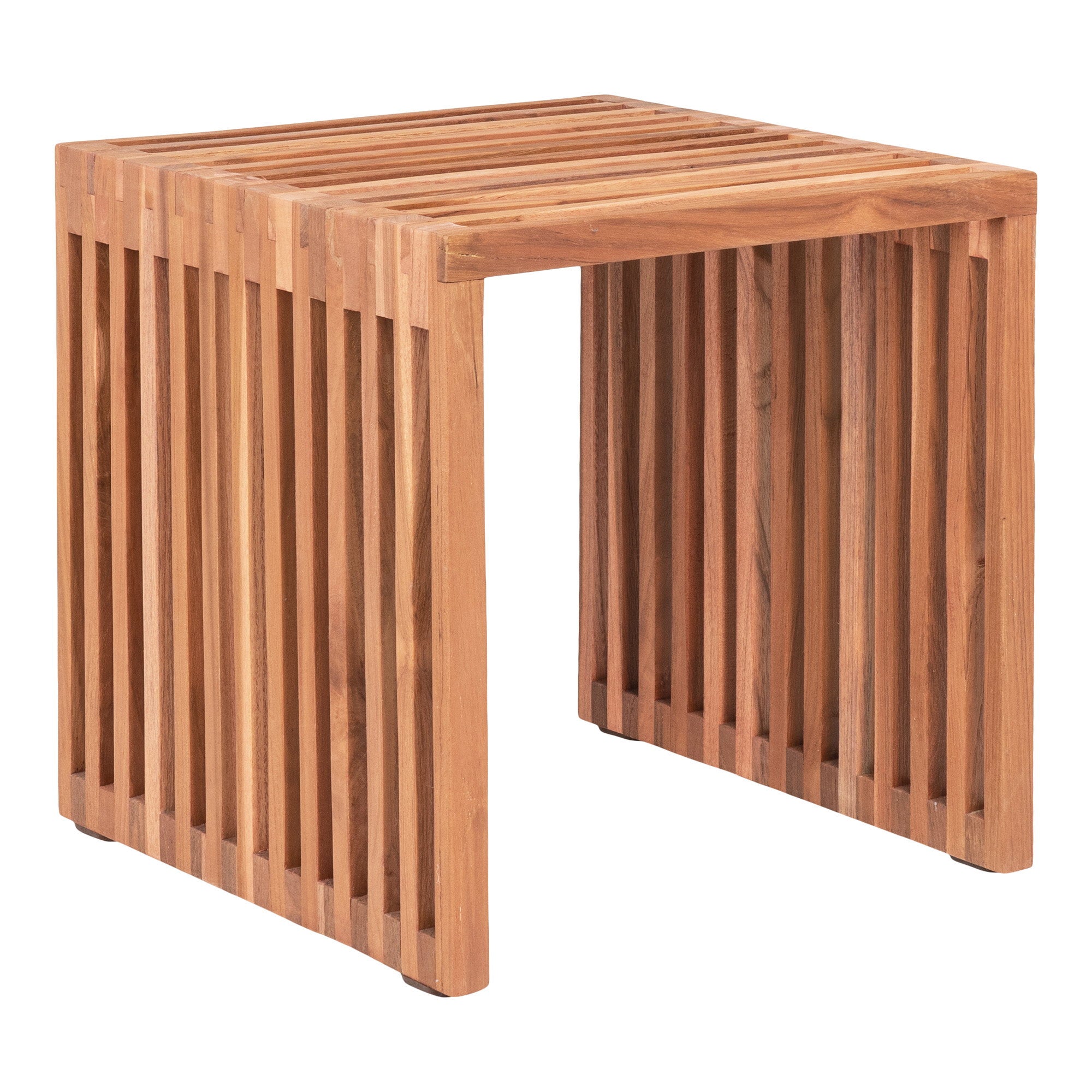 Pego Side Table - Side Table, teak, nature 40x40x40 cm