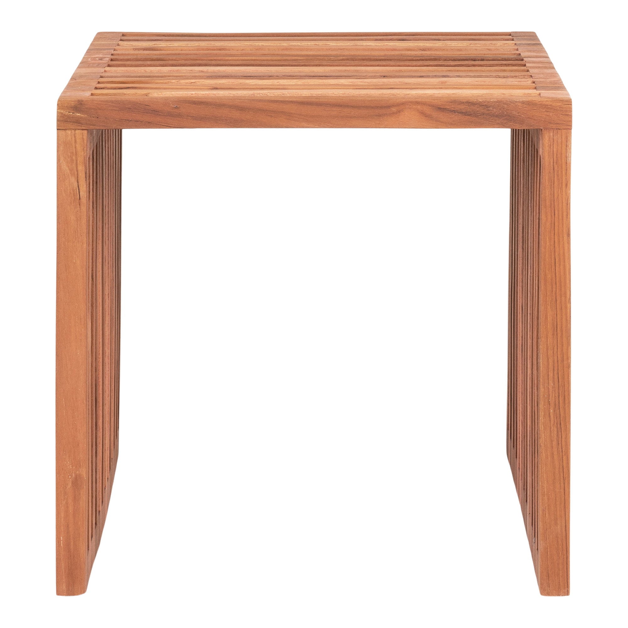 Pego Side Table - Side Table, teak, nature 40x40x40 cm