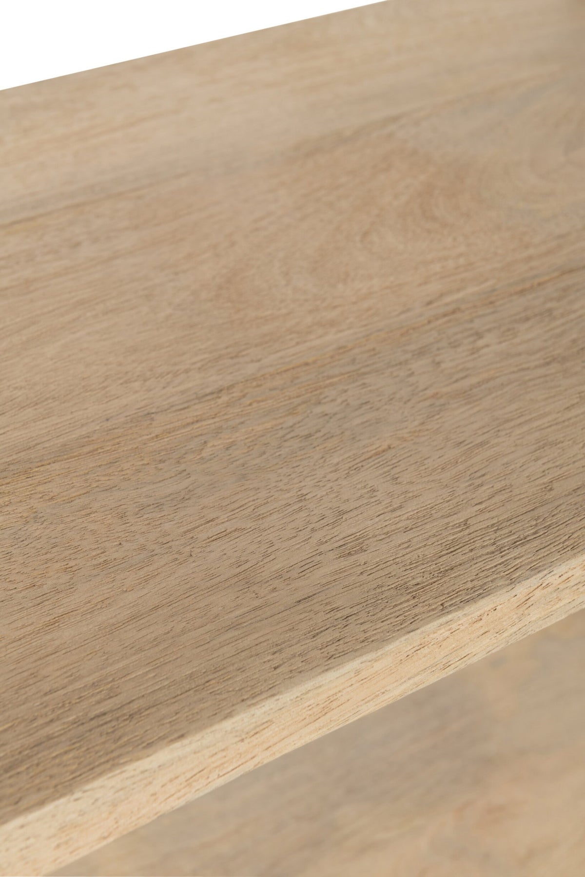 Regal Eli 5 Böden Mangoholz/Eisen Natur/Grau