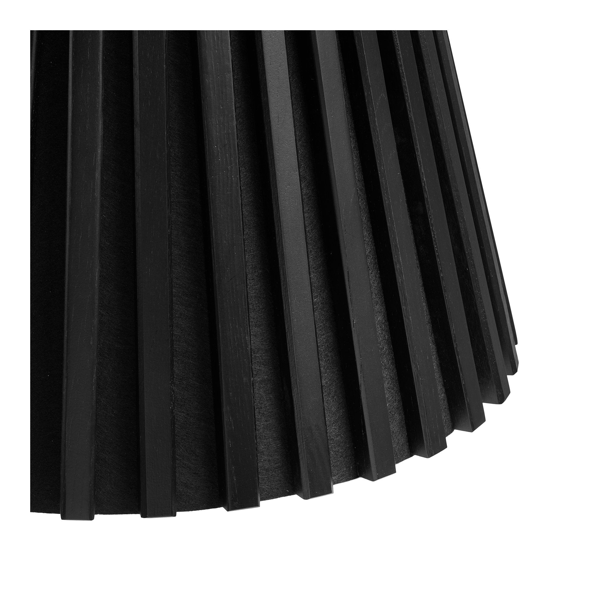 Osaka Couchtisch – Eichenfurnier, schwarz, ø70×45 cm