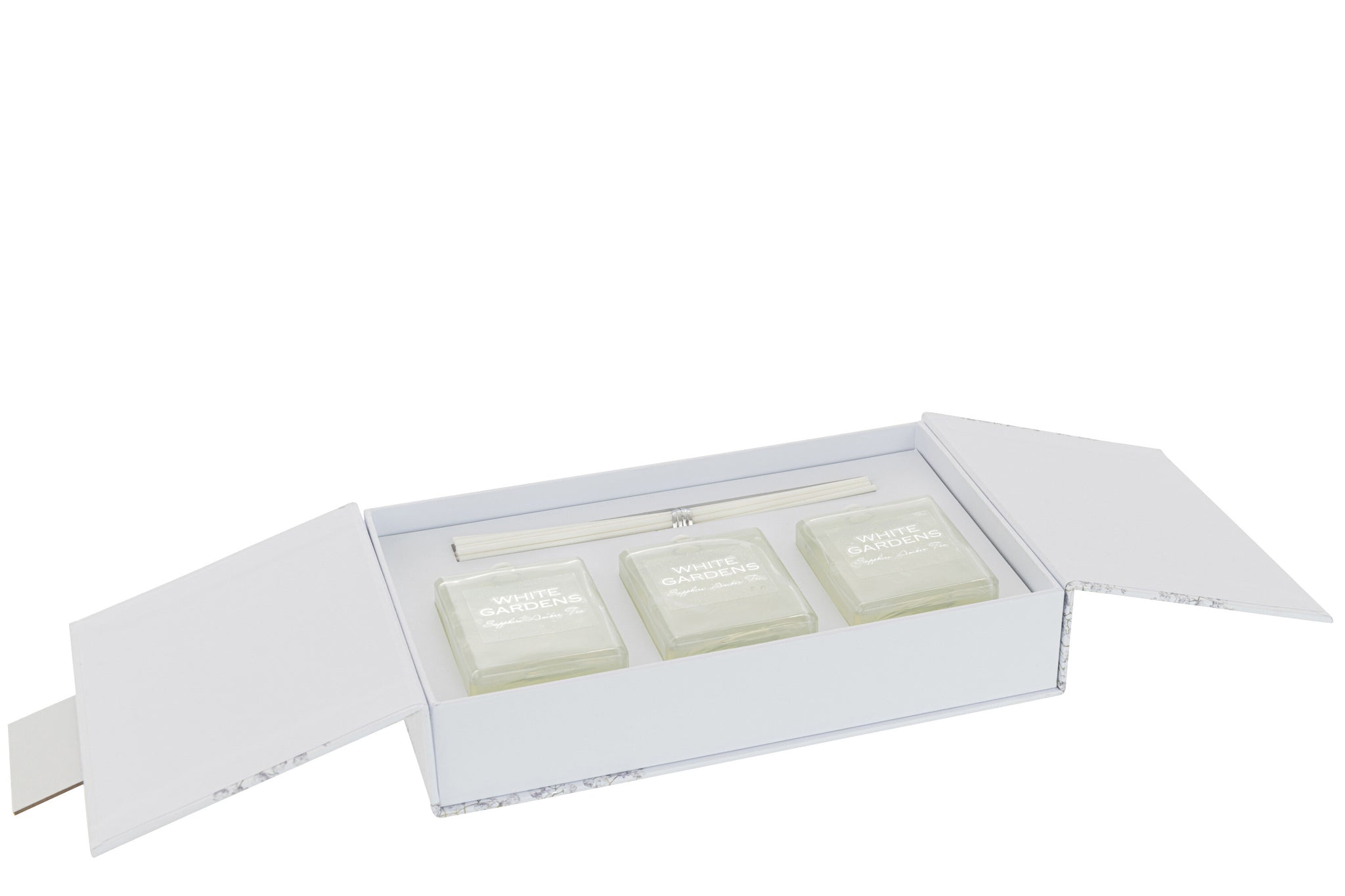 Box 3 Scented Oil+Sticks White Gardens White