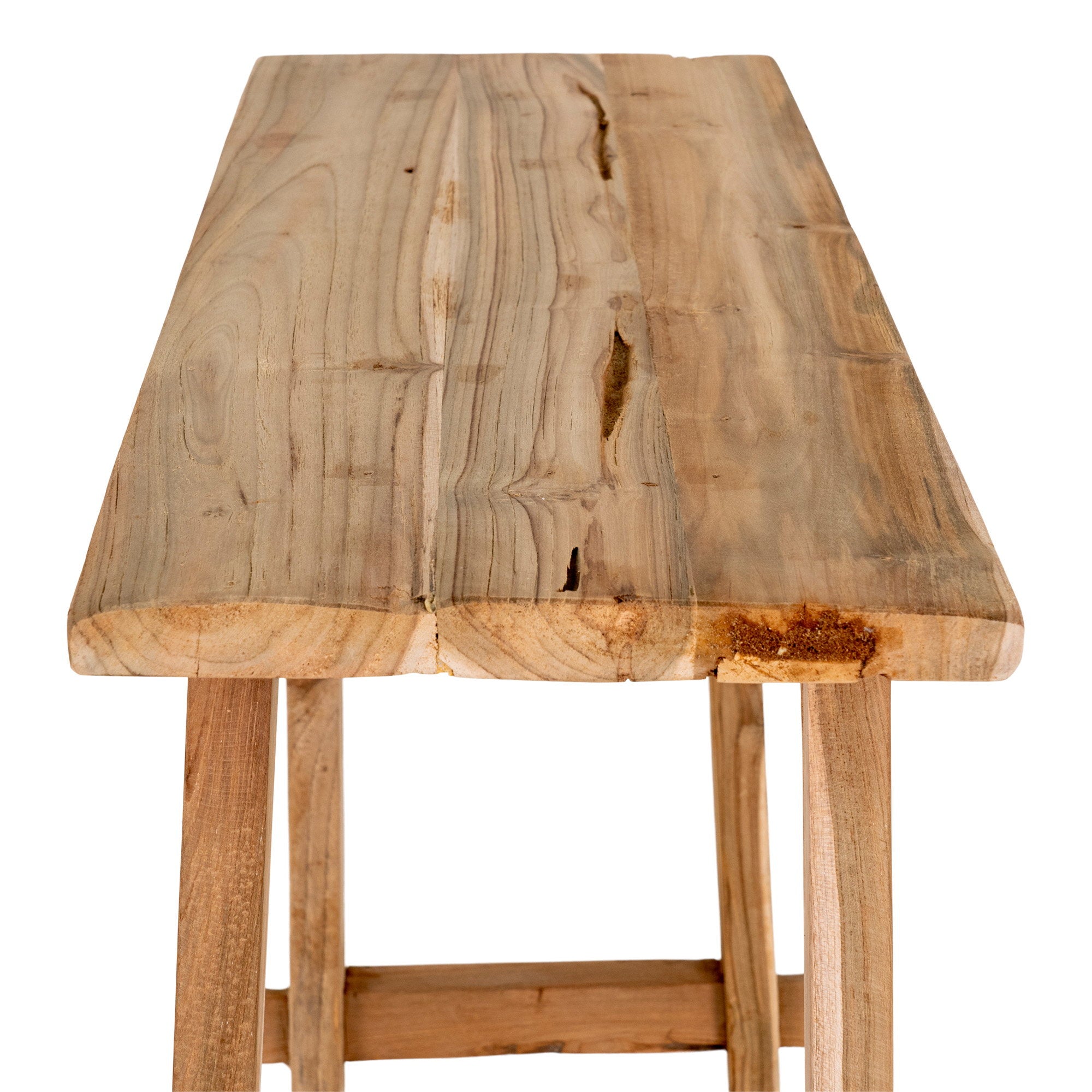 Konsolentisch Girona - Konsolentisch, Teak, Natur 90x30x80 cm