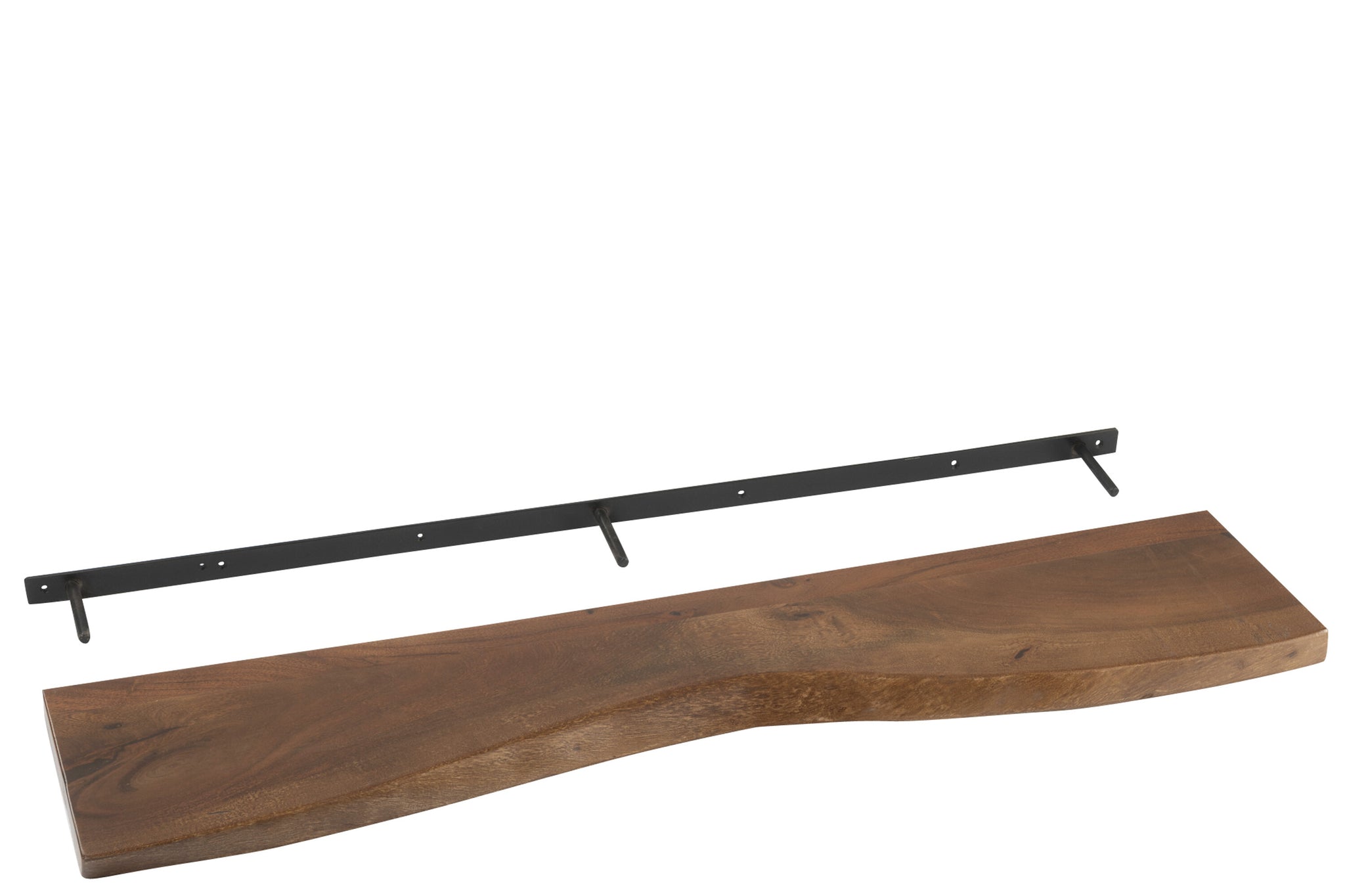 Wall Shelf Gerard Acacia Wood Brown Large