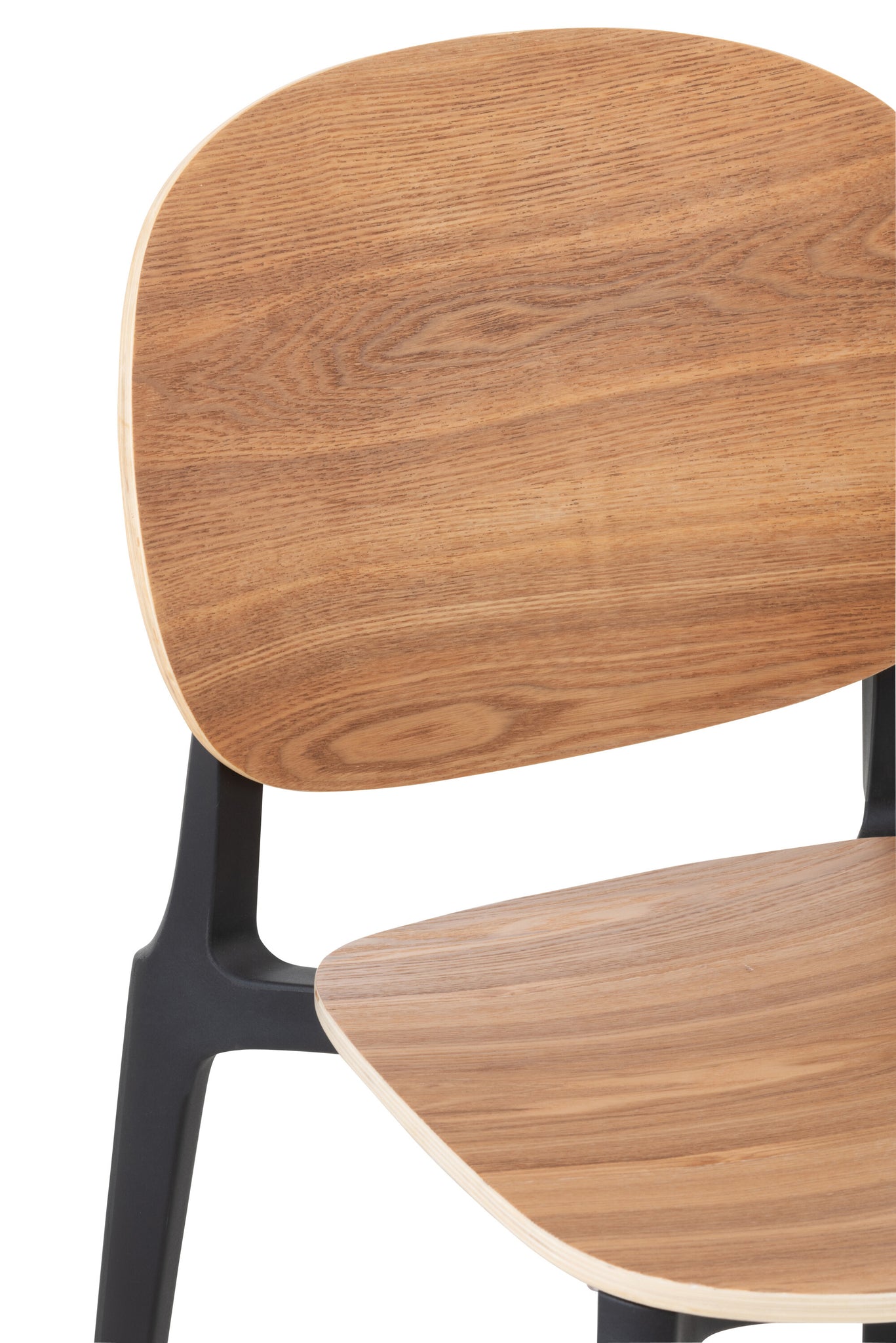 Chair Basic Polyester/Fineer Natural