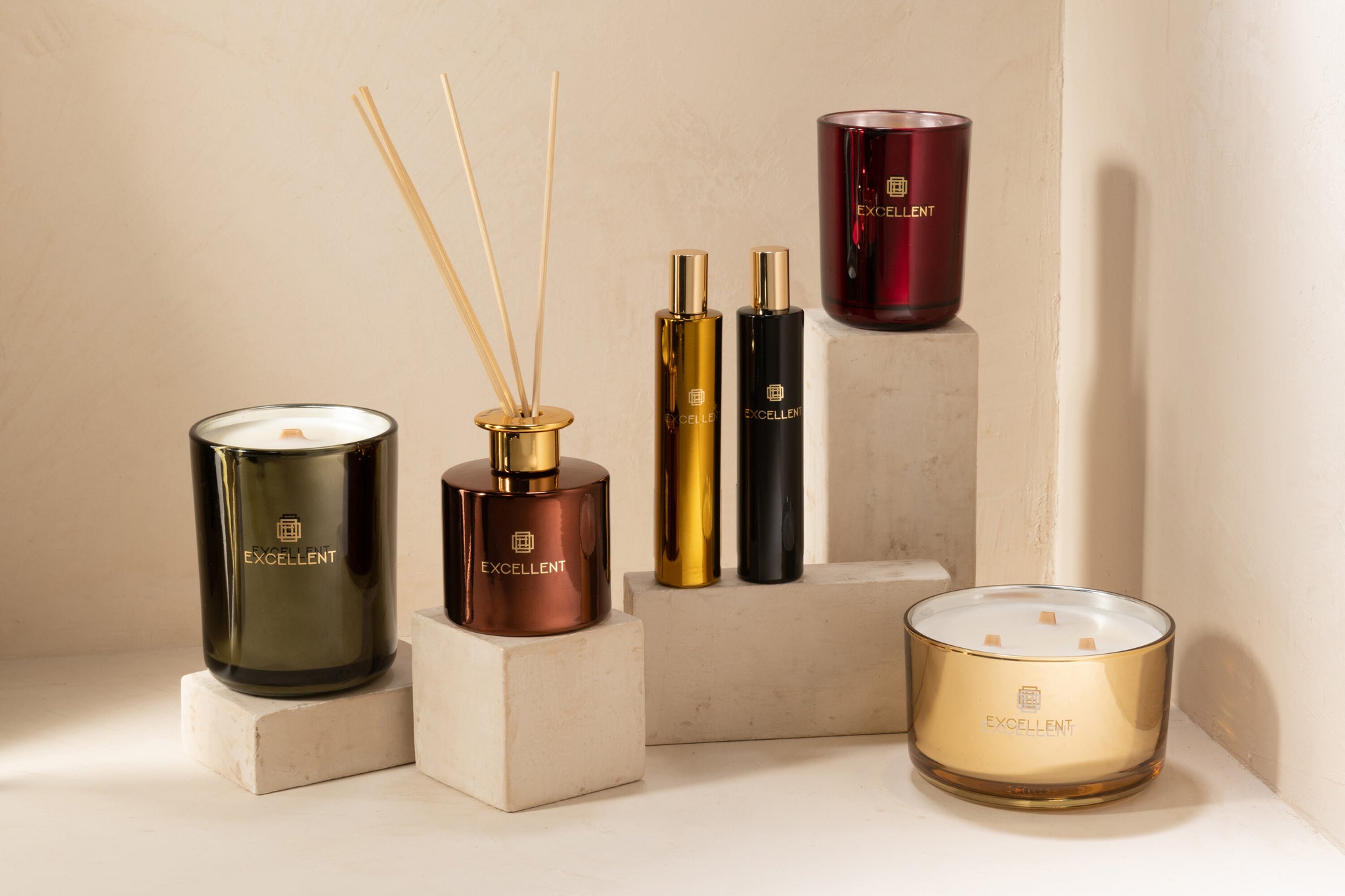 Scented Oil+Sticks Excellent Siberia Fir Brown