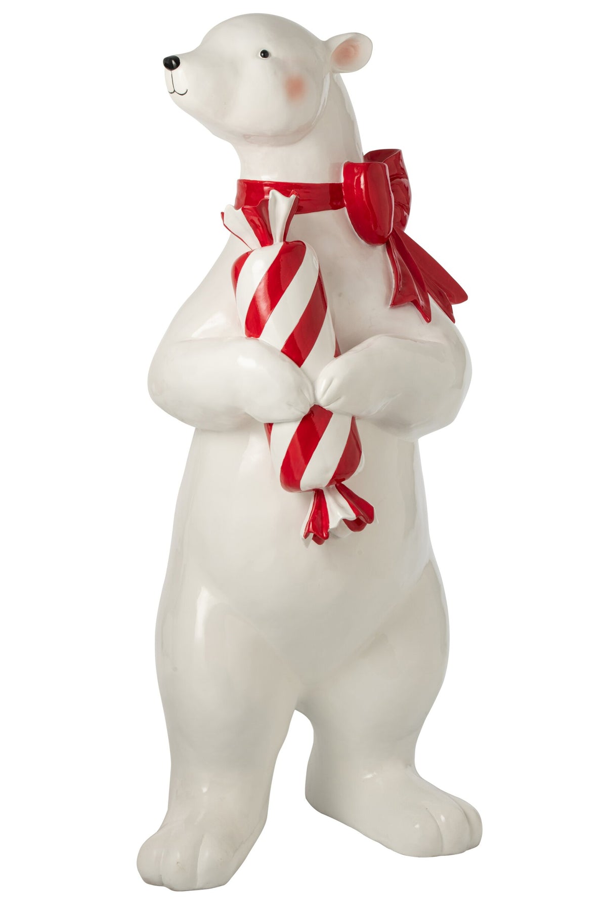 IJsbeer Candy – kalkpoeder, wit en kerstrood, 185 cm