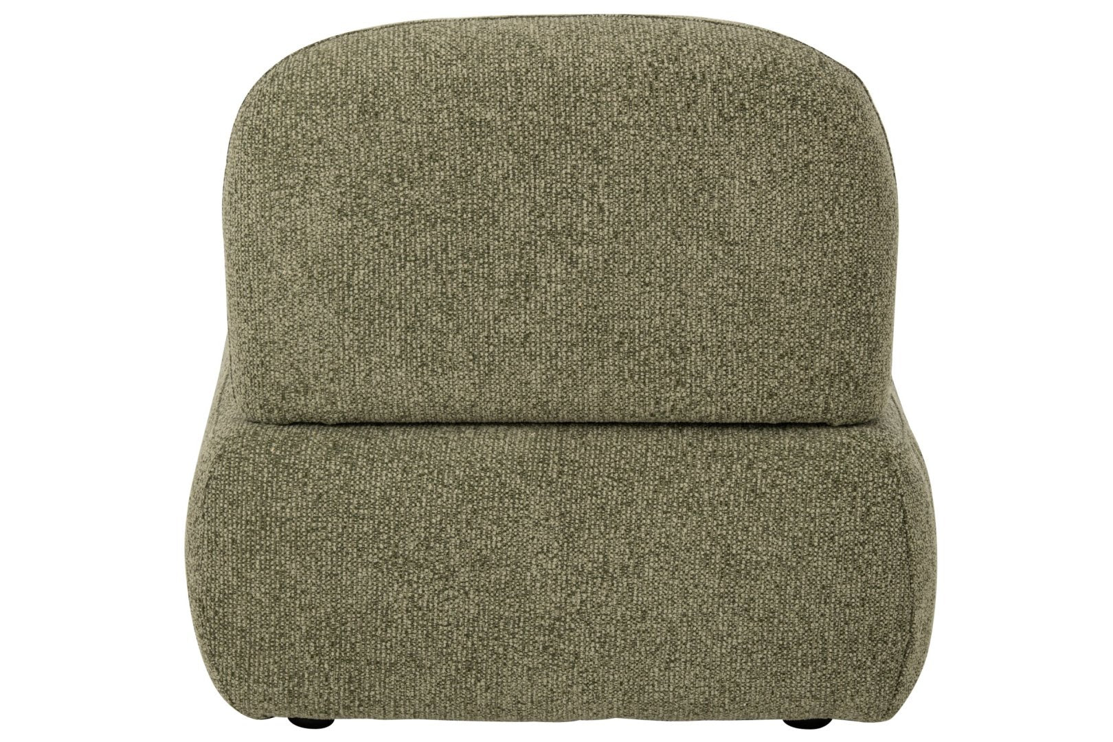 Modulares Sofa Olivia Sperrholz/Stoff Grün