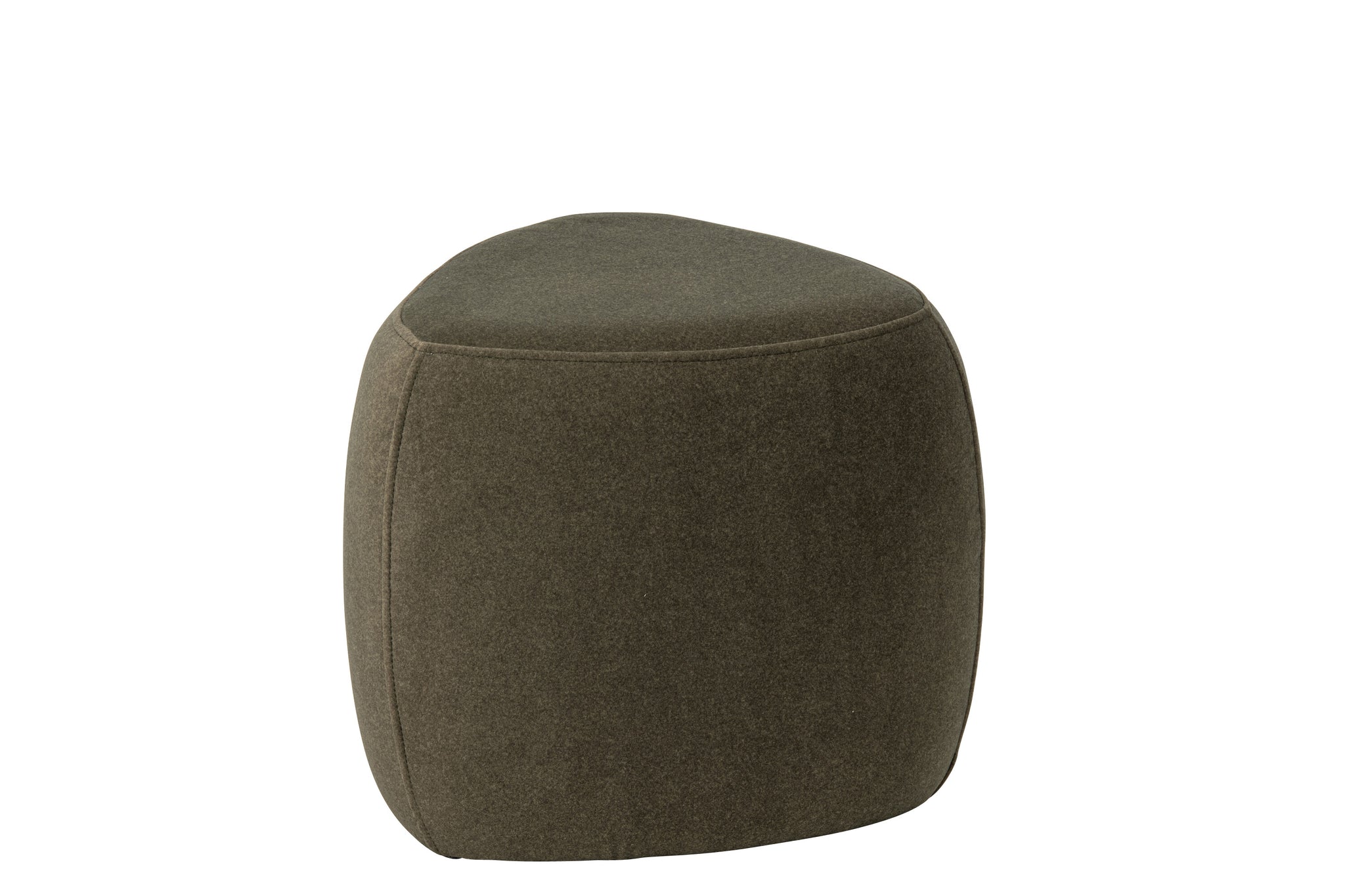 Pouffe Triangle Plywood Dark Green