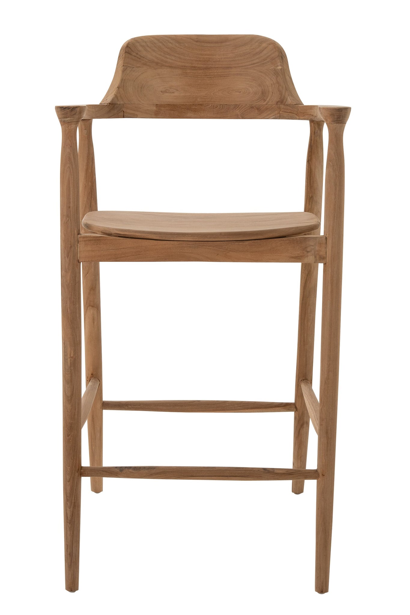 Barhocker Teakholz Natur