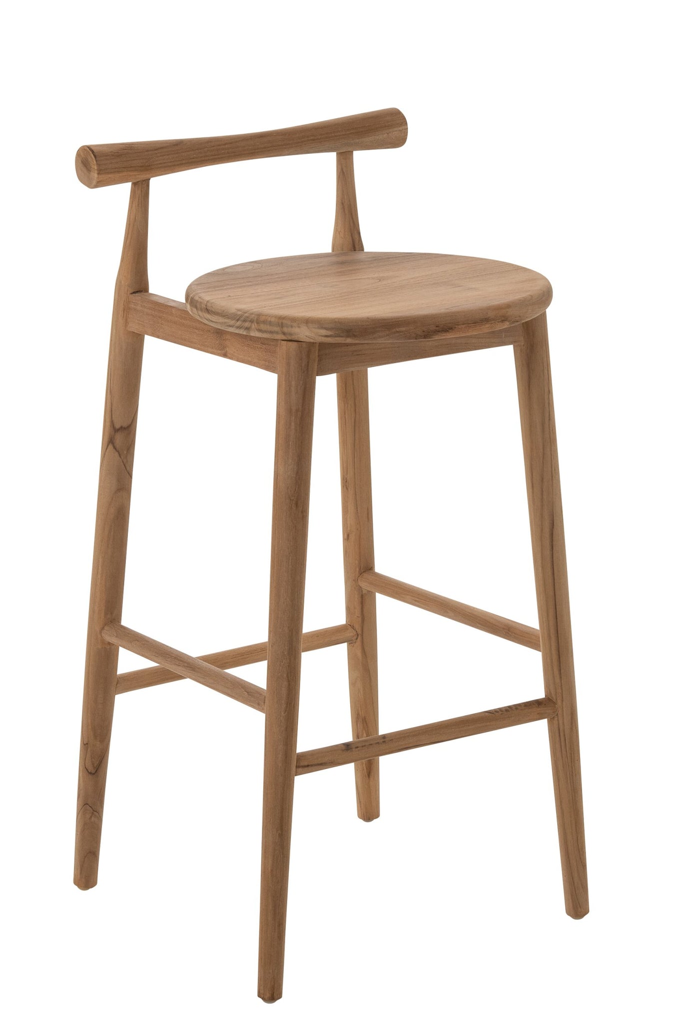 Barhocker Teakholz Natur