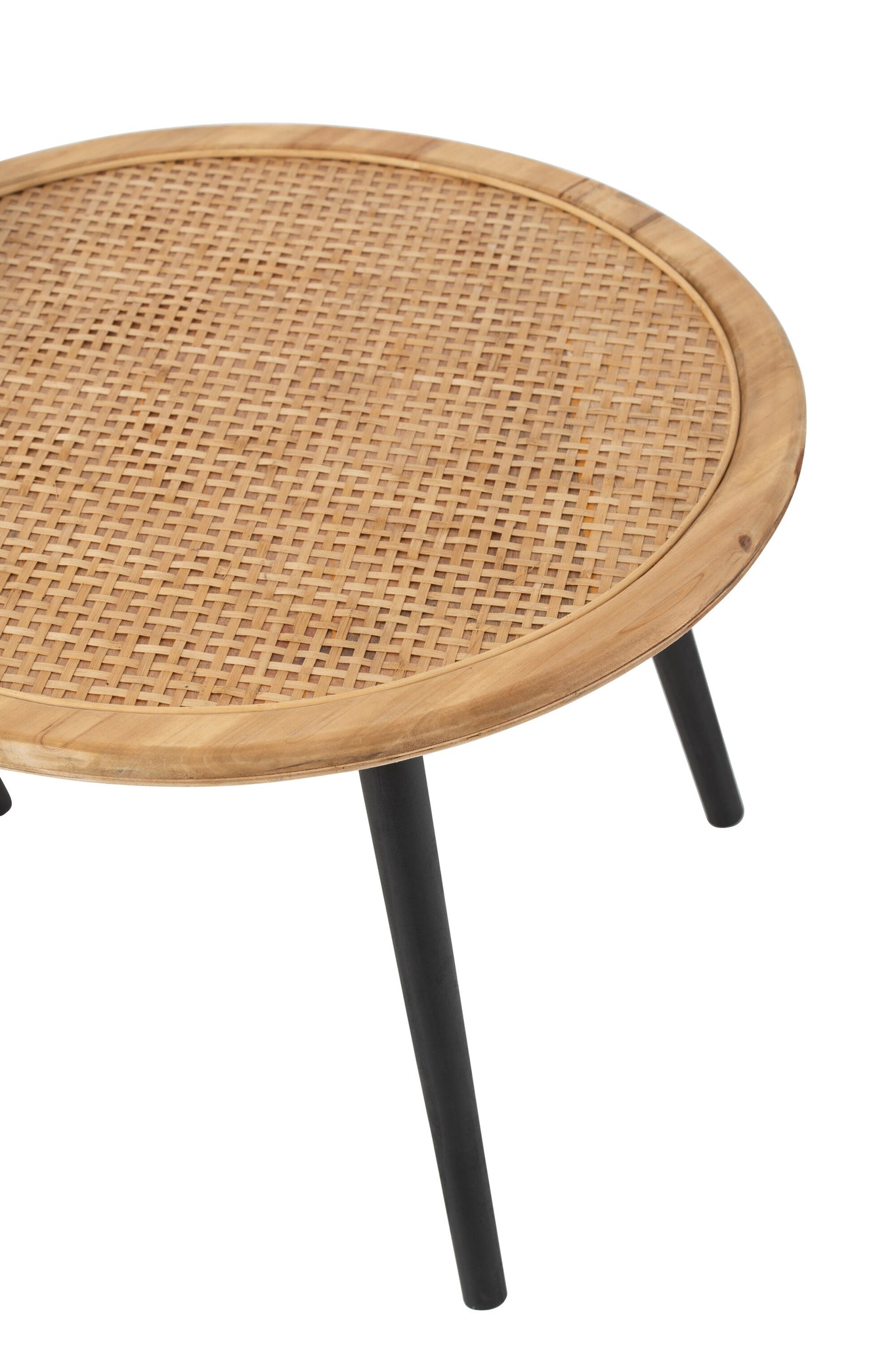 Set Of Two Sidetable Bamboo Natural