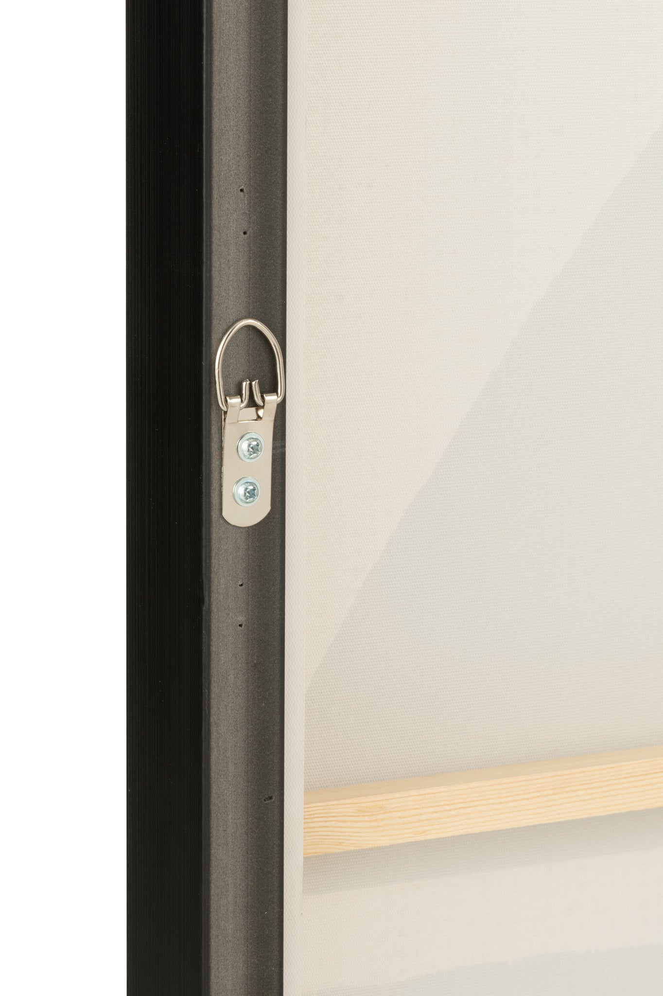 Frame Shapes Ethnic Wood/Canvas Brown/Black