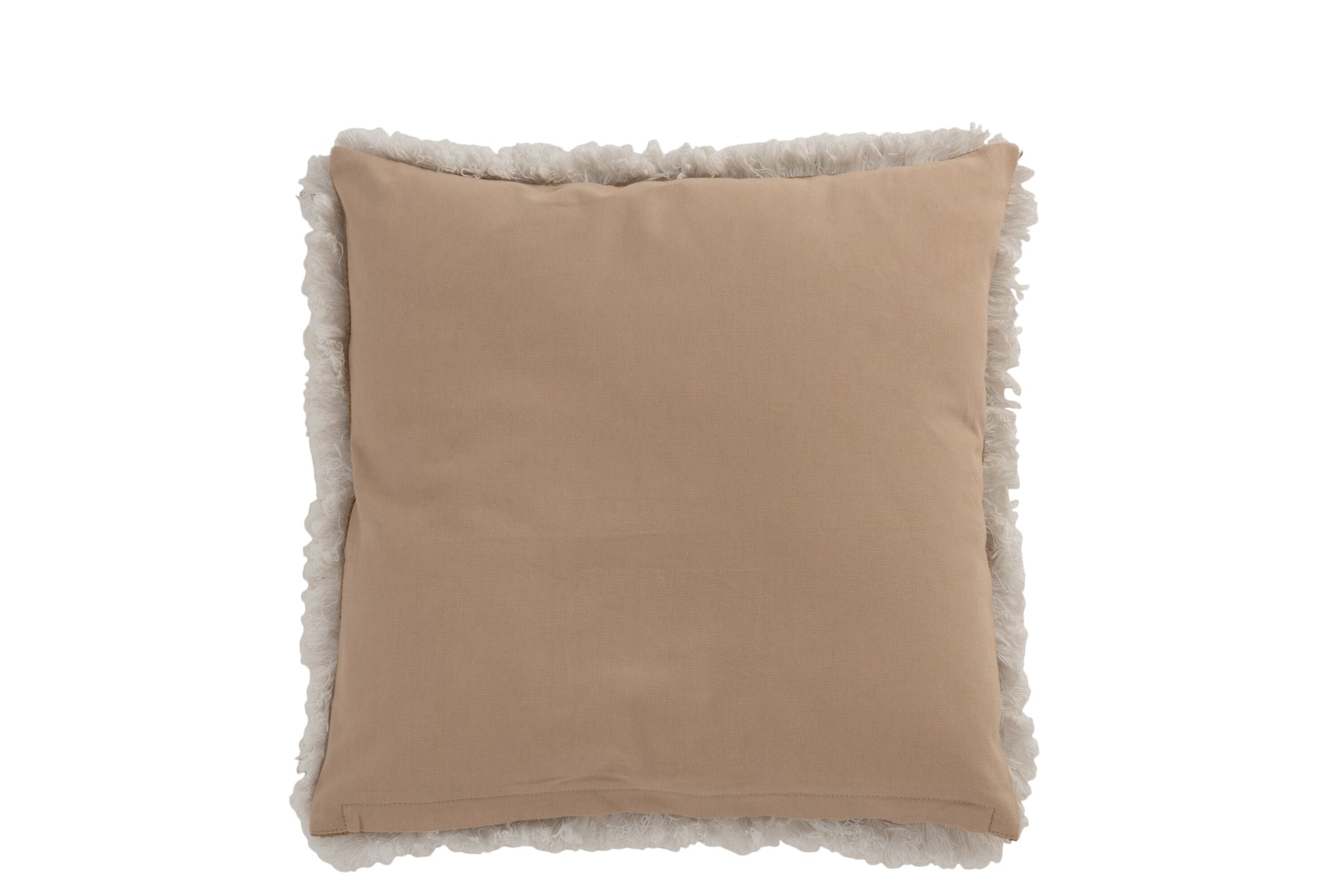 Cushion Mirrors In Corners Jute Natural/White