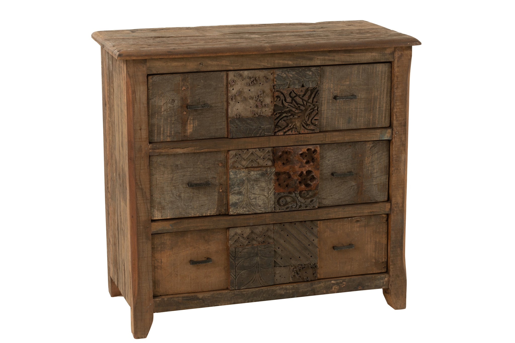Schrank Vintage Holz Braun