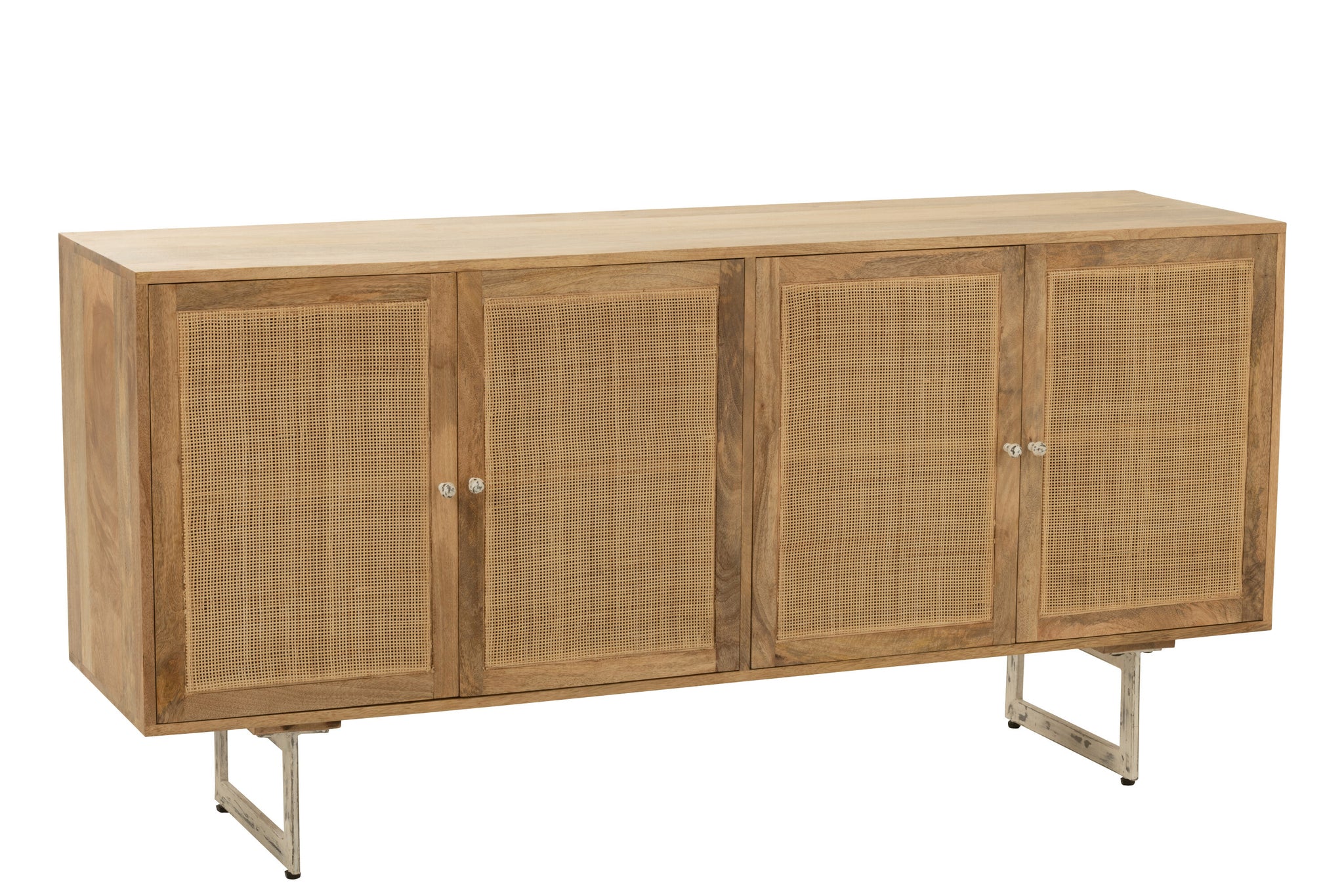 Sideboard Weaving Wood Natural