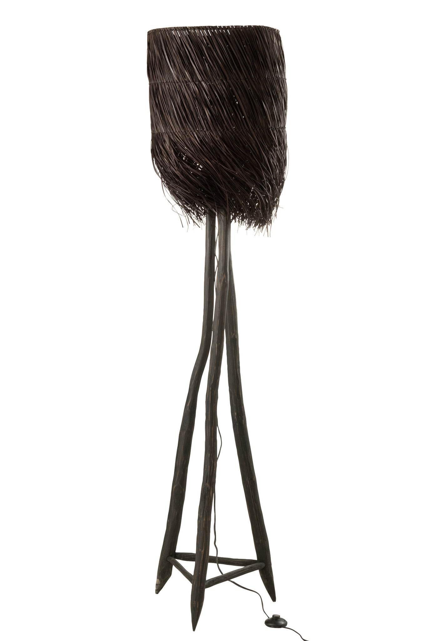 Lamp Branch Arthur Wood Brown Large