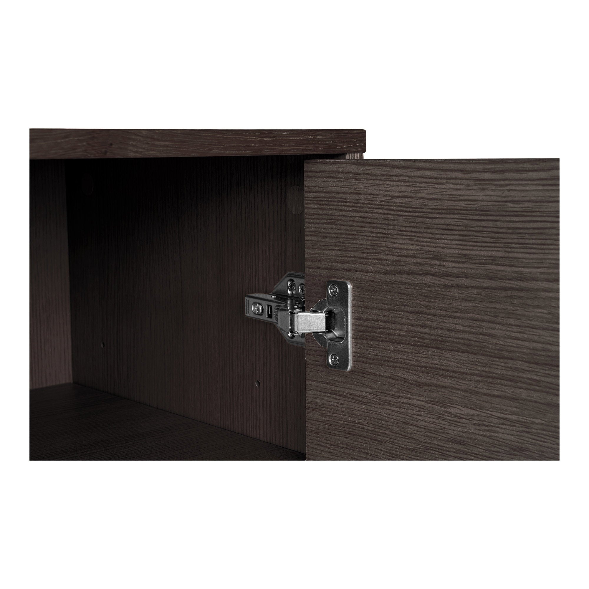 Kyoto dressoir van eiken fineer in smoked uitvoering