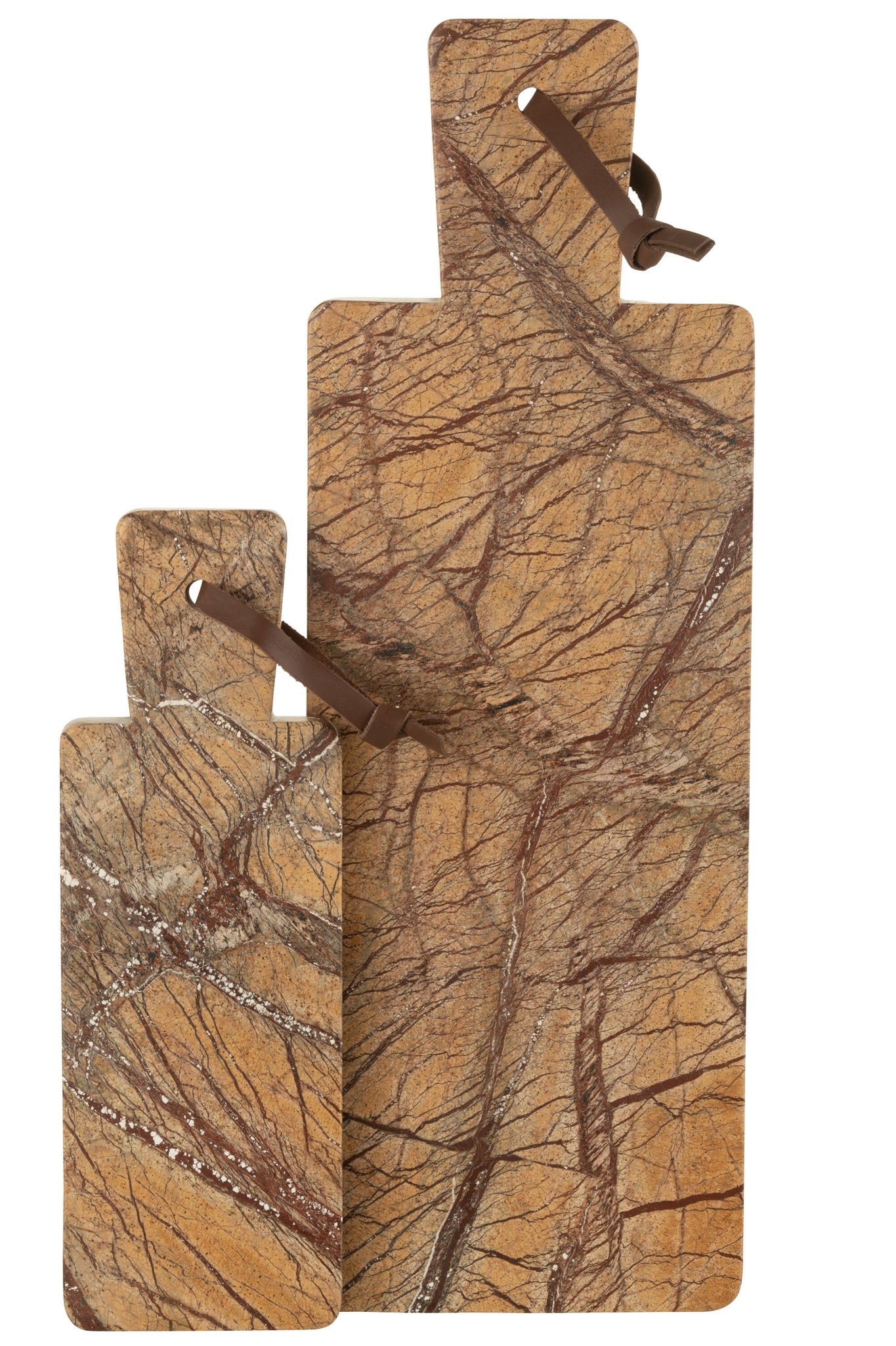 Cutting Board Oni Round Marble Brown/Ochre